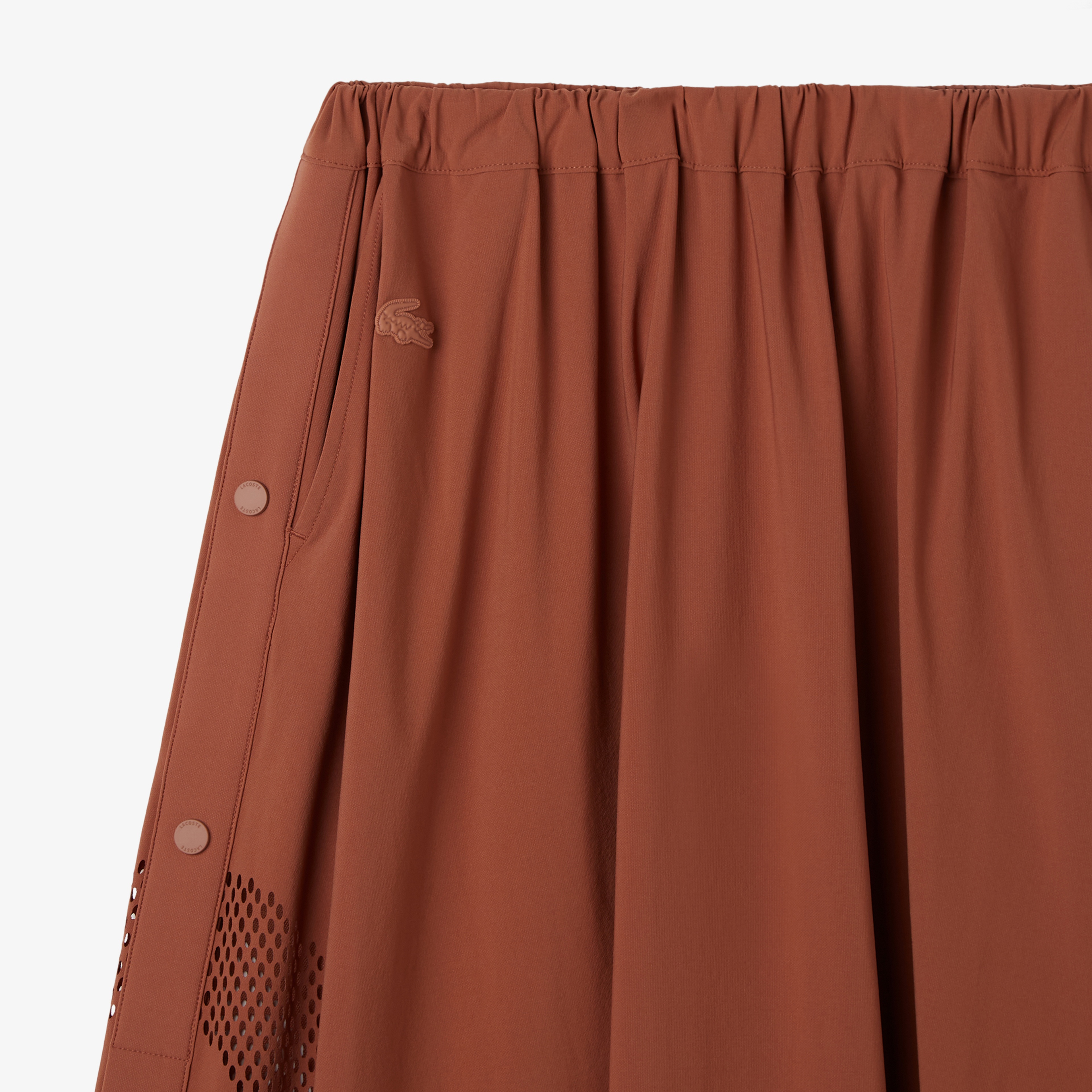 Kadın Flare Fit Kahverengi Etek