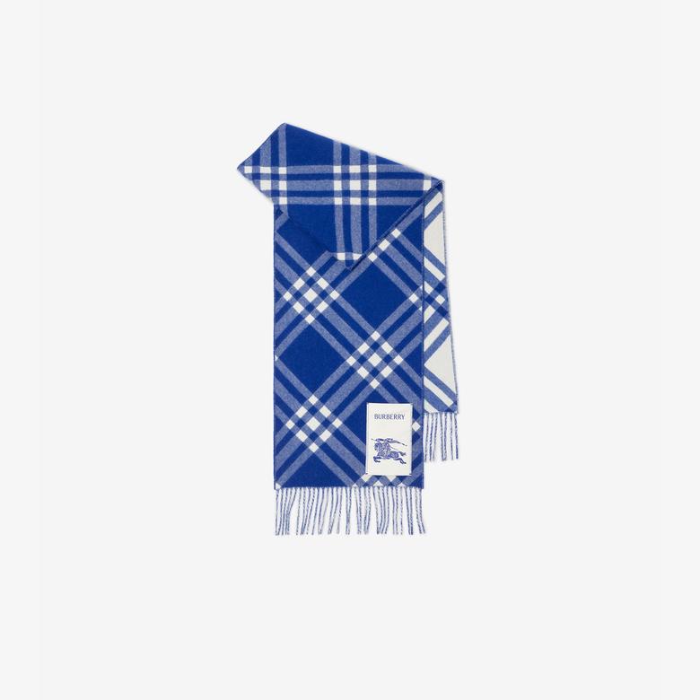 Burberry Kadın Mavi Atkı