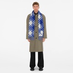 Burberry Kadın Mavi Atkı