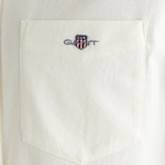 Gant Erkek Krem Regular Fit Düğmeli Yaka Gömlek