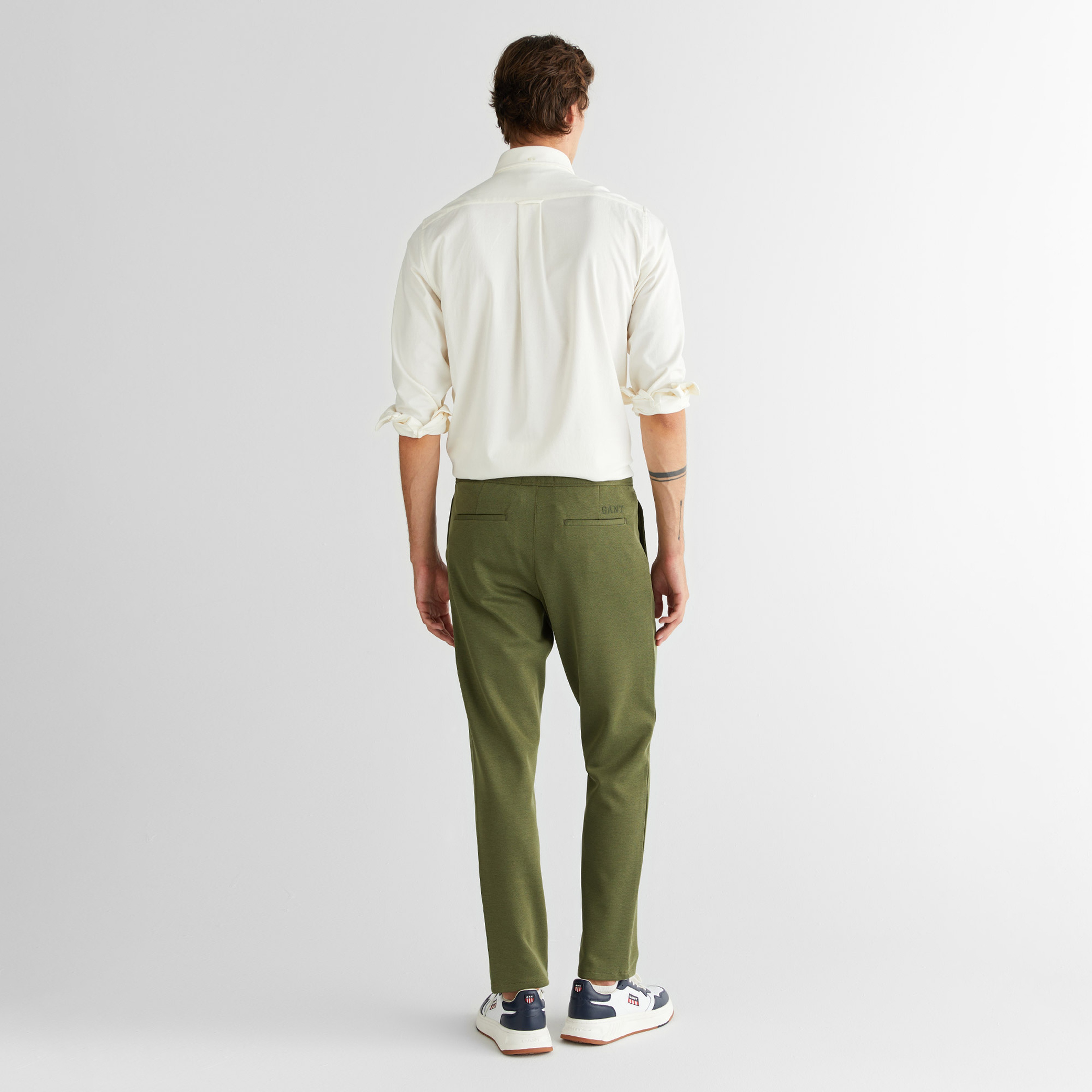 GANT Erkek Yeşil Jogger Fit Pantolon