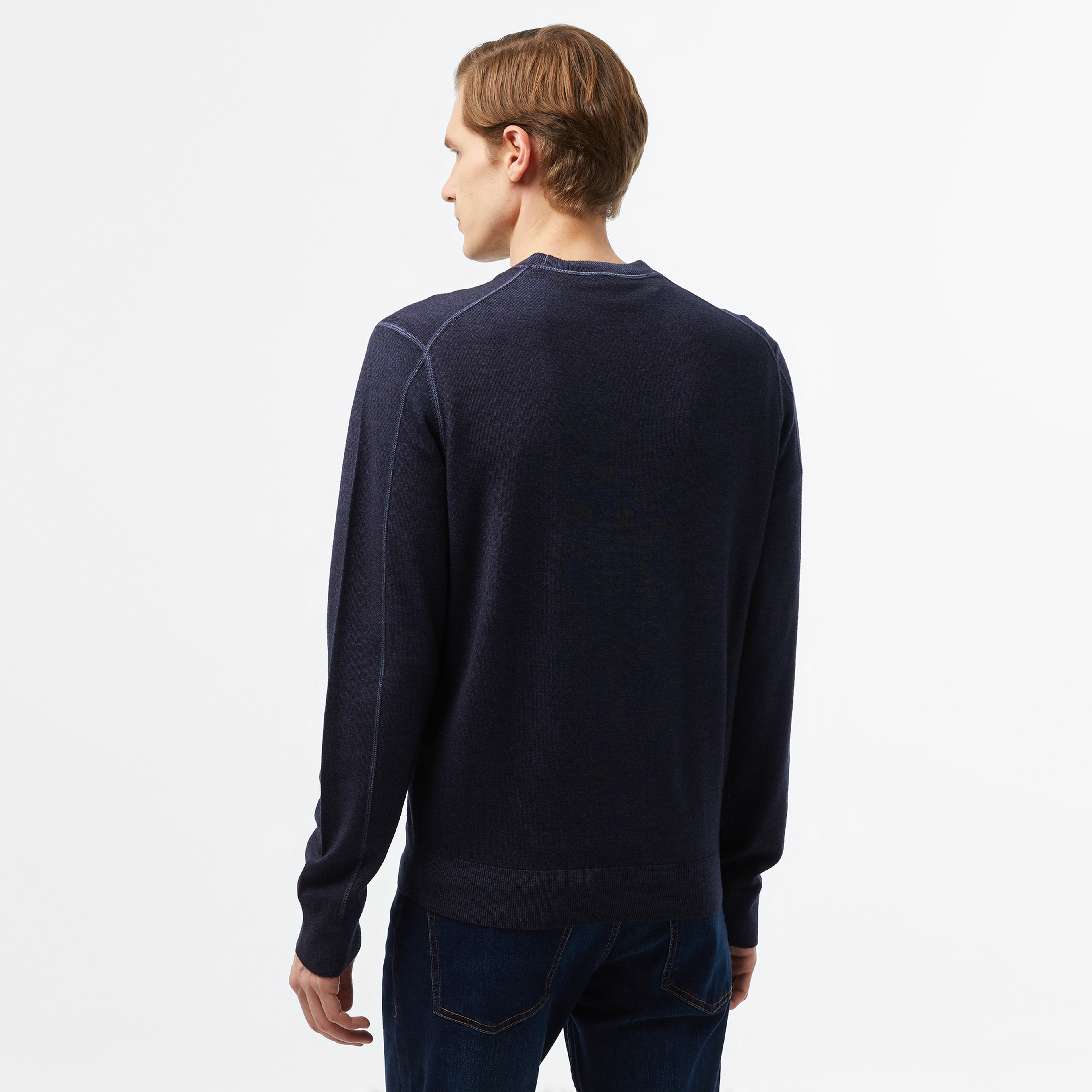 Boss Erkek Mavi Kazak