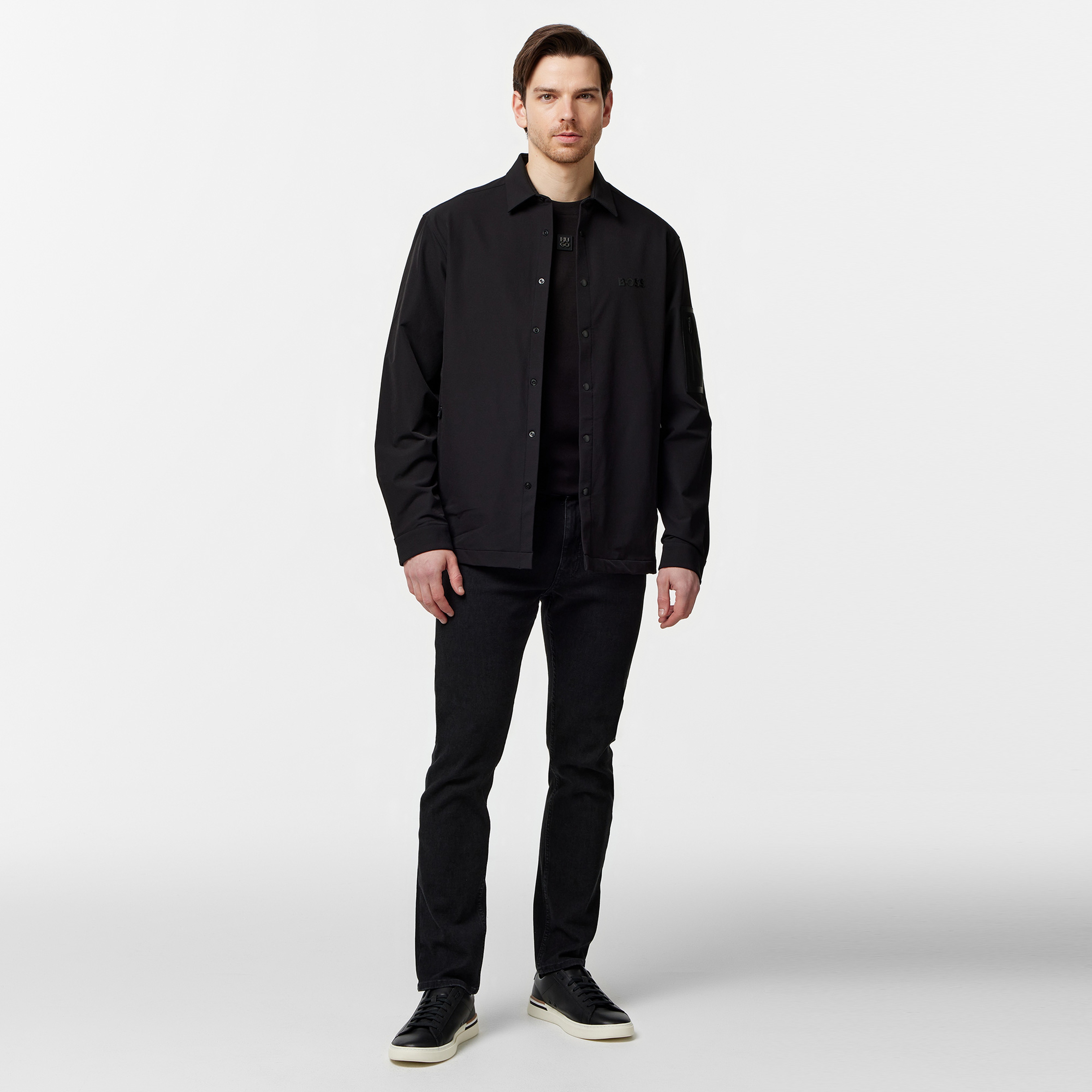 Boss Erkek Siyah Gömlek