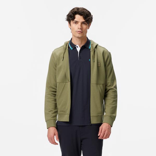 Boss Erkek Yeşil Sweatshirt