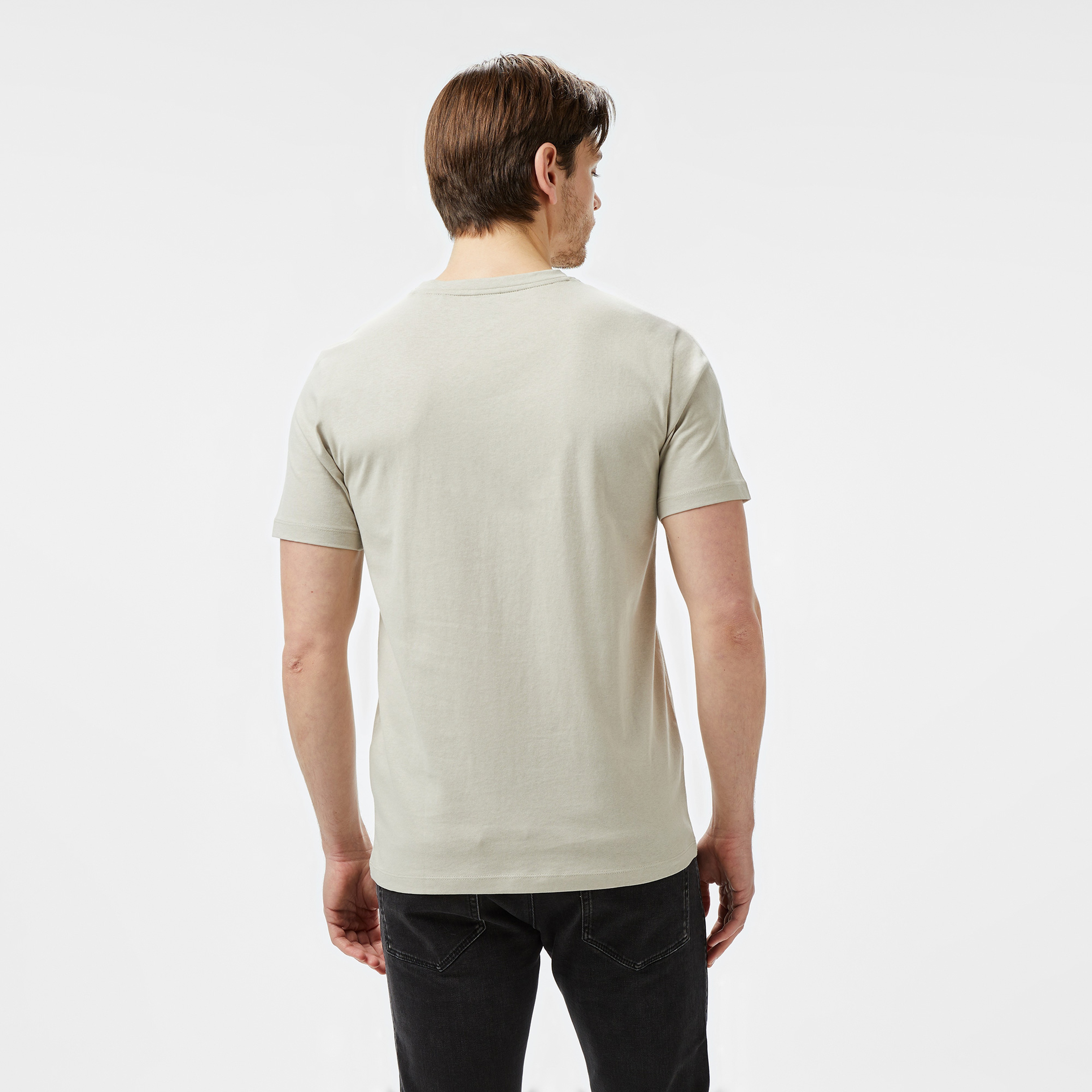 Boss Erkek Bej T-Shirt