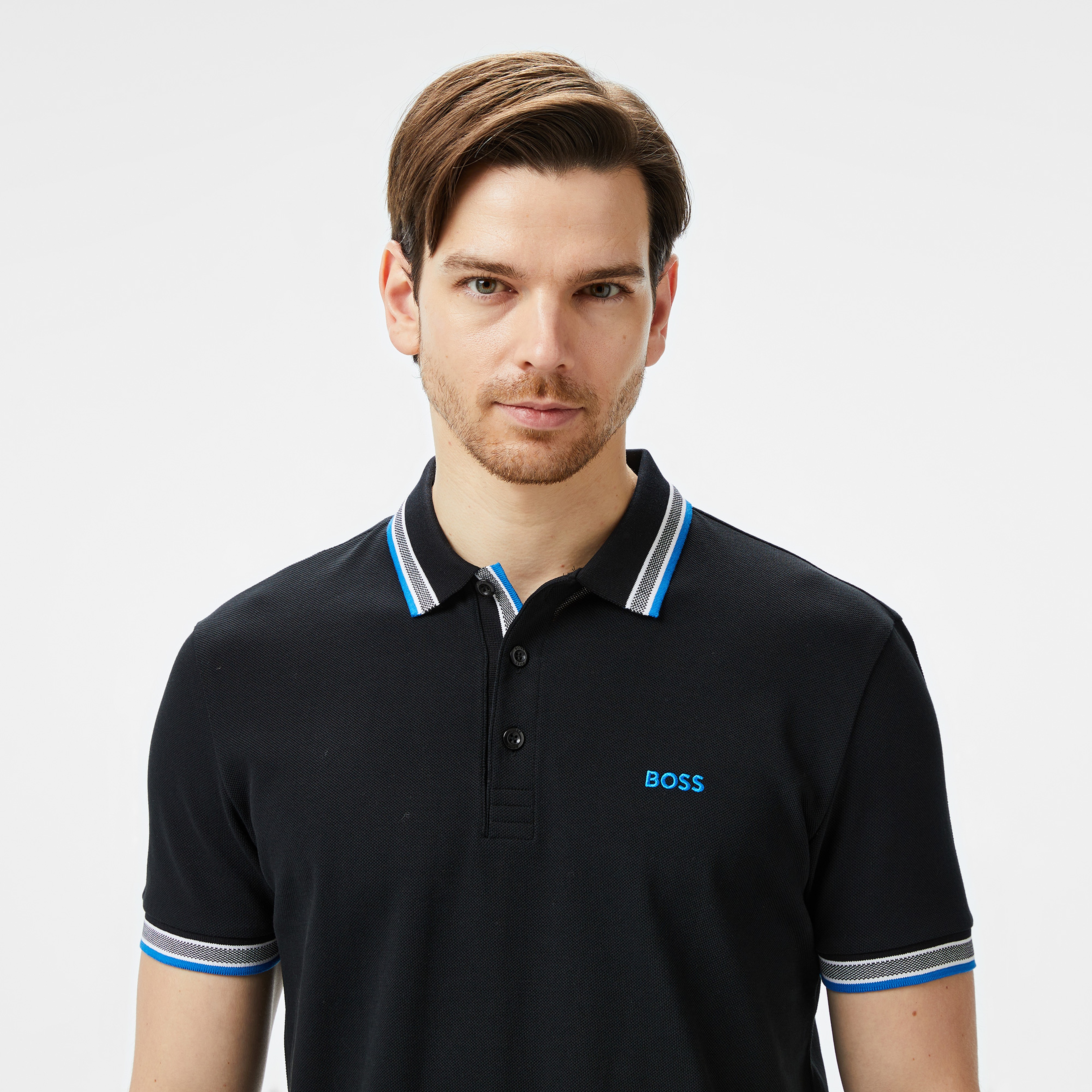 Boss Erkek Siyah Polo