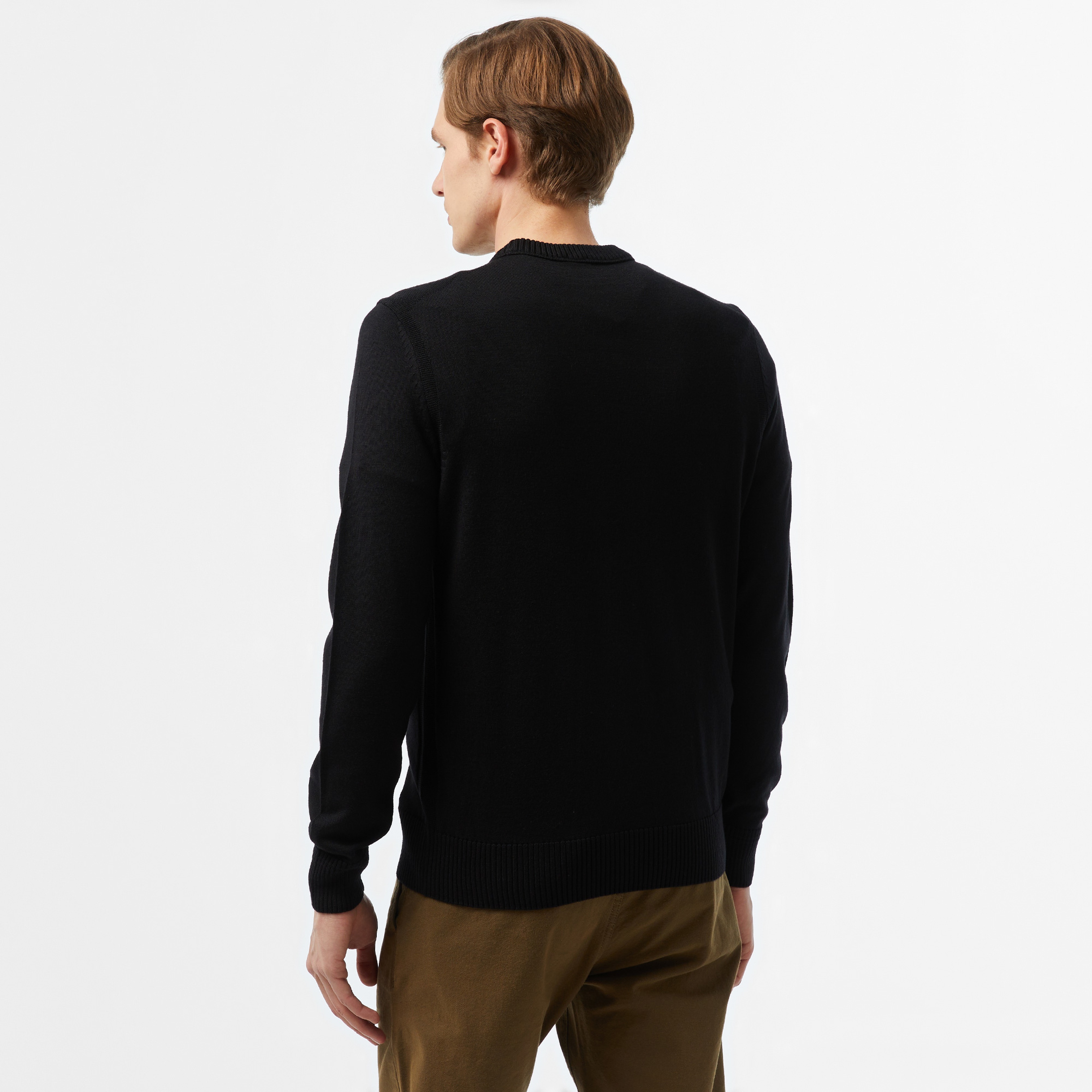 Boss Erkek Siyah Kazak