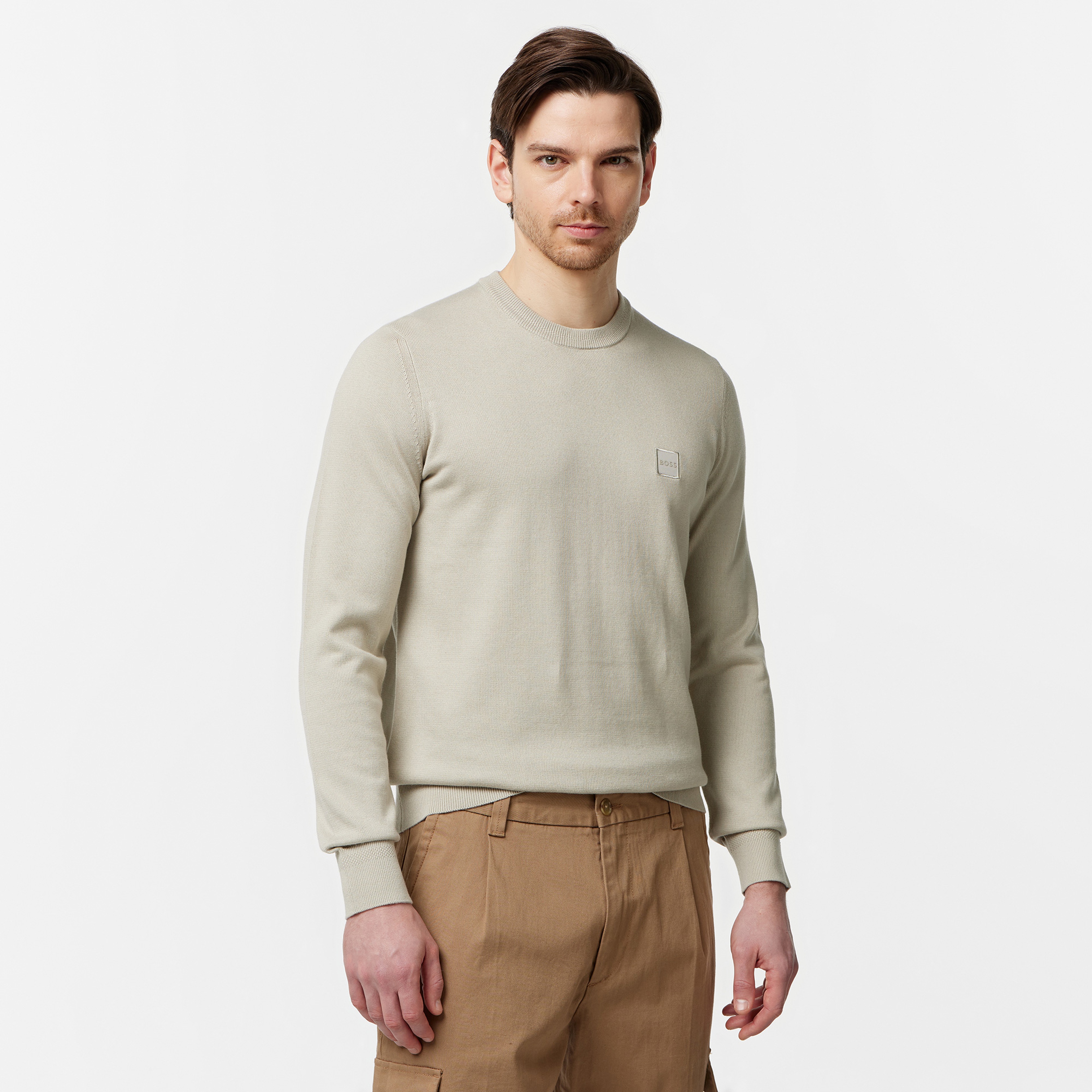 Boss Erkek Bej Triko