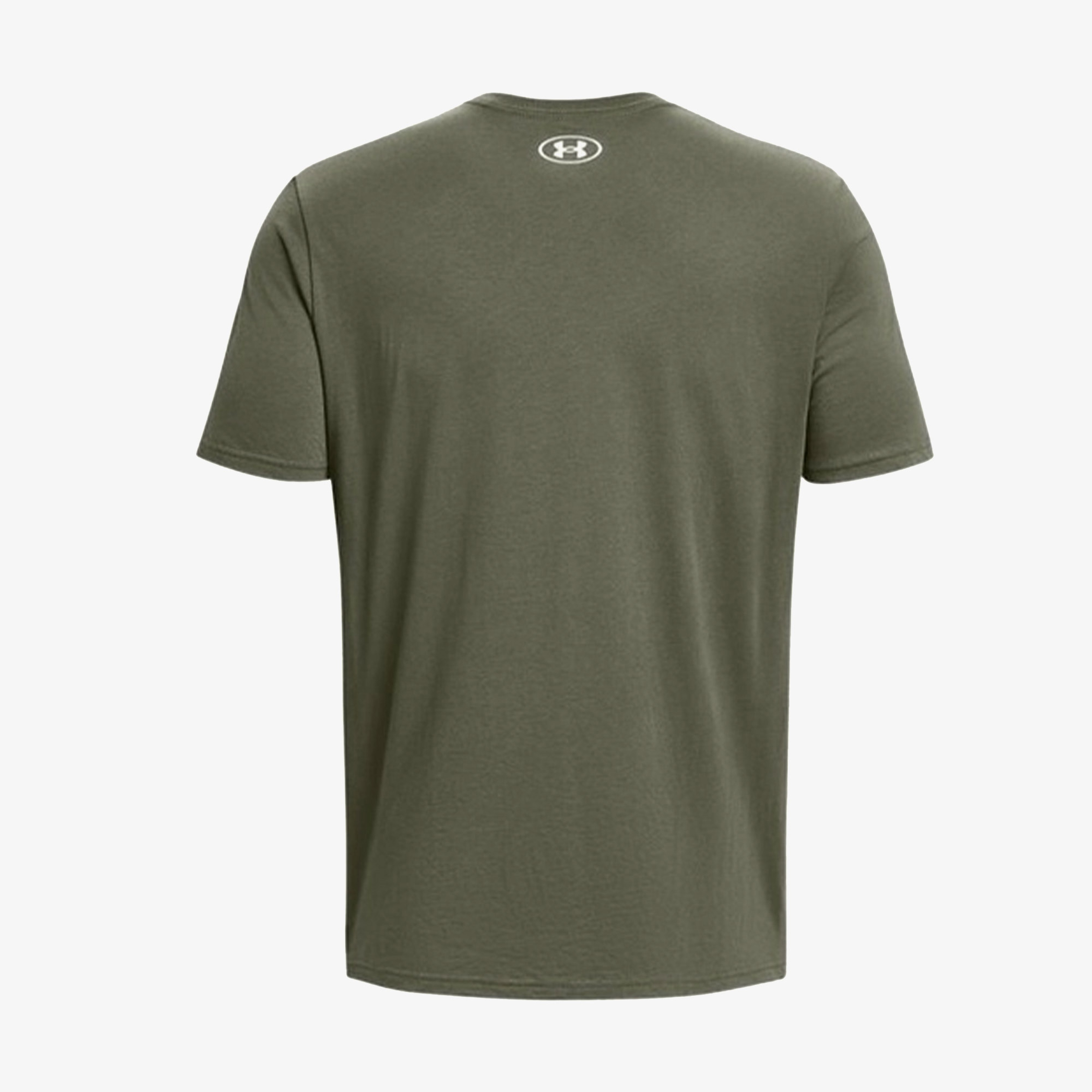 Under Armour Camo Chest Stripe Ss Erkek Yeşil T-Shirt