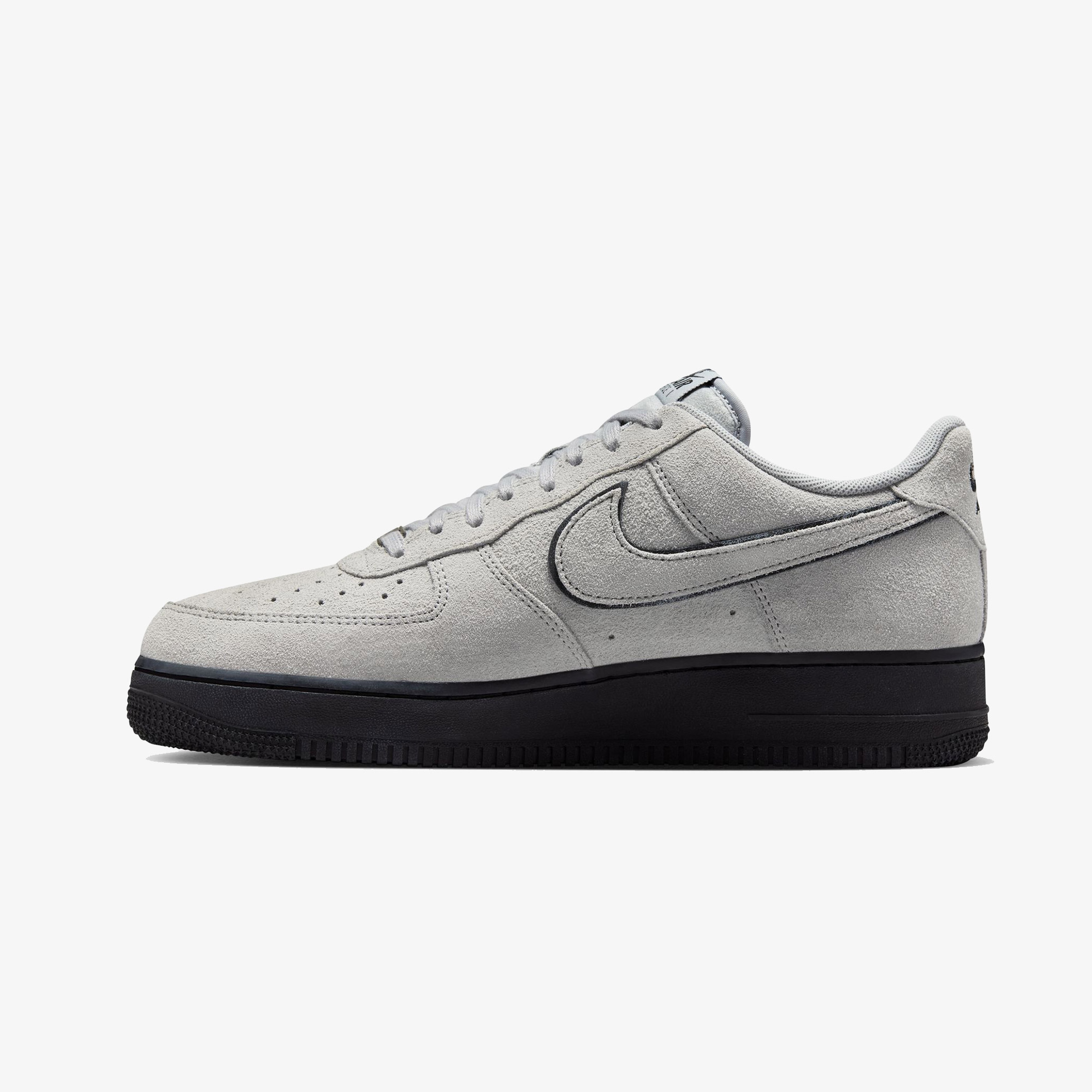 Nike Air Force 1 '07 LV8 Erkek Gri Spor Ayakkabı