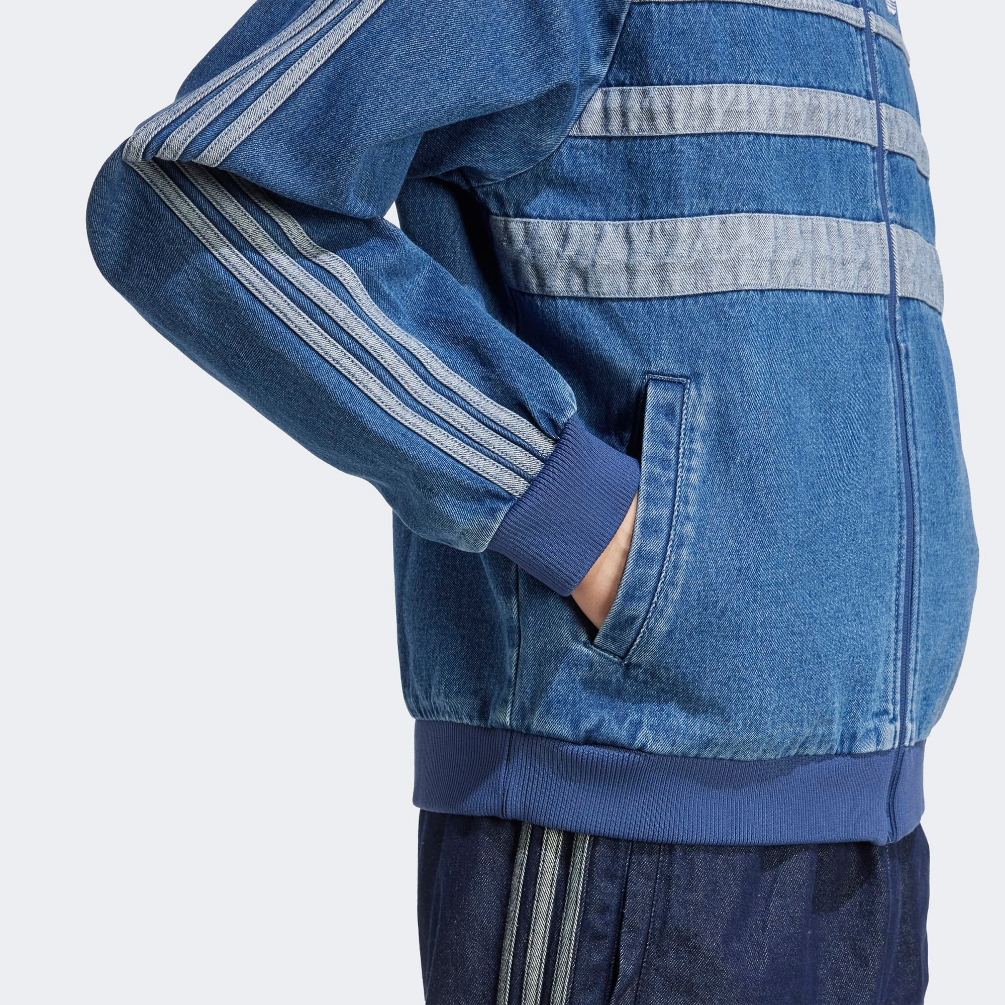 adidas First Tt Denim Erkek Mavi Ceket