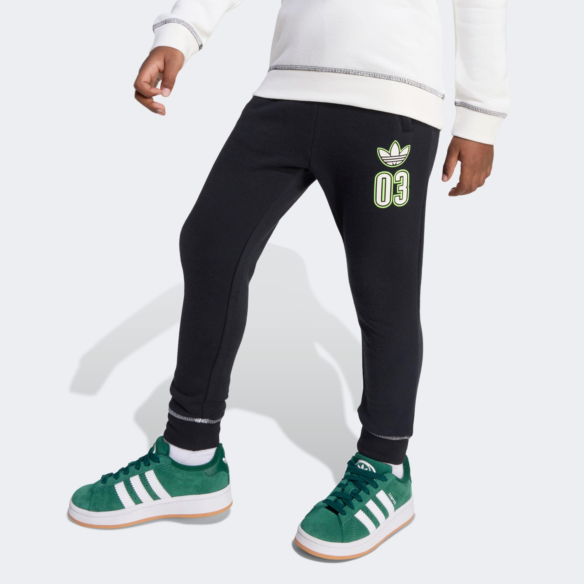 adidas Cre Set Çocuk Beyaz Eşofman Takımı