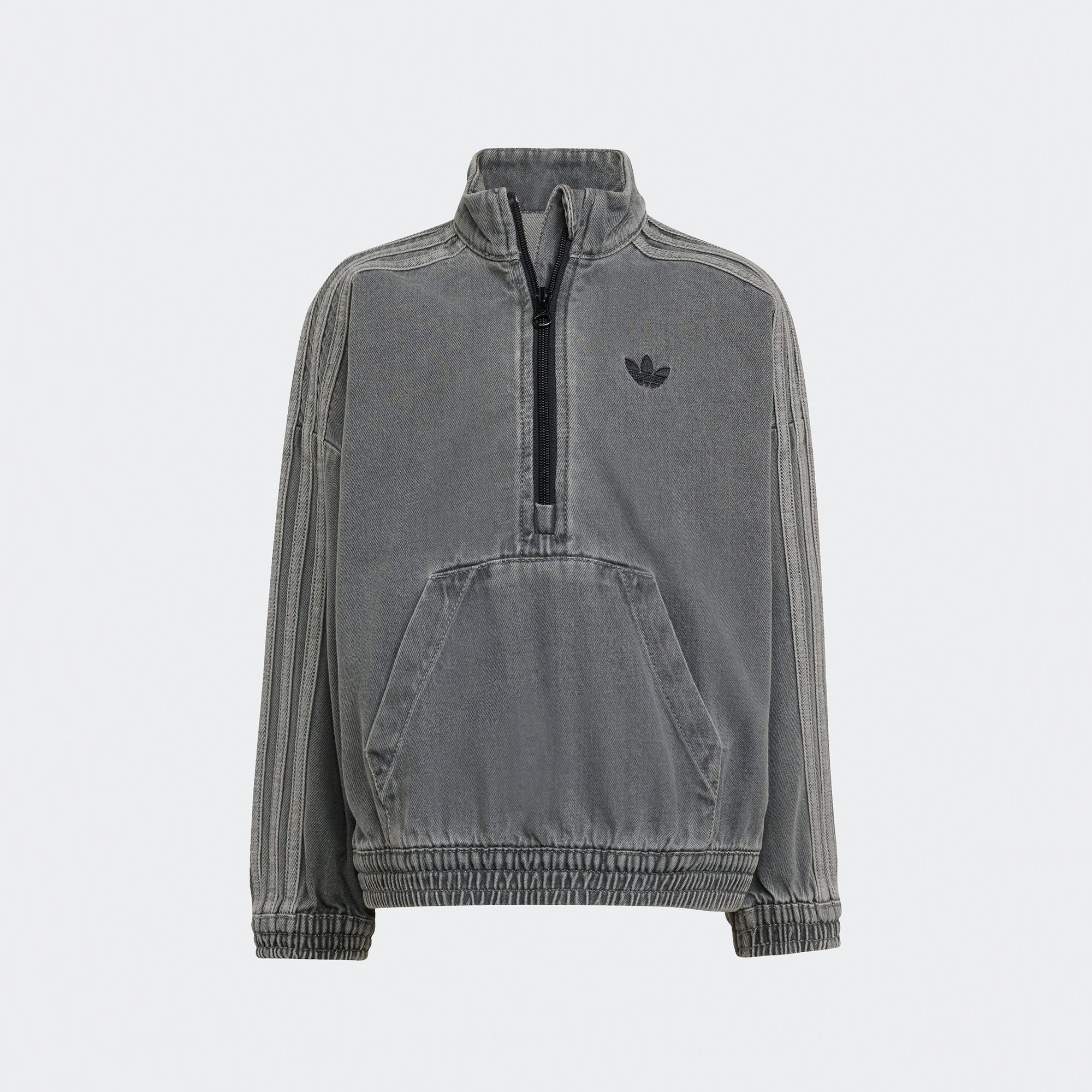 adidas Denim Crew Set Çocuk Gri Eşofman Takımı