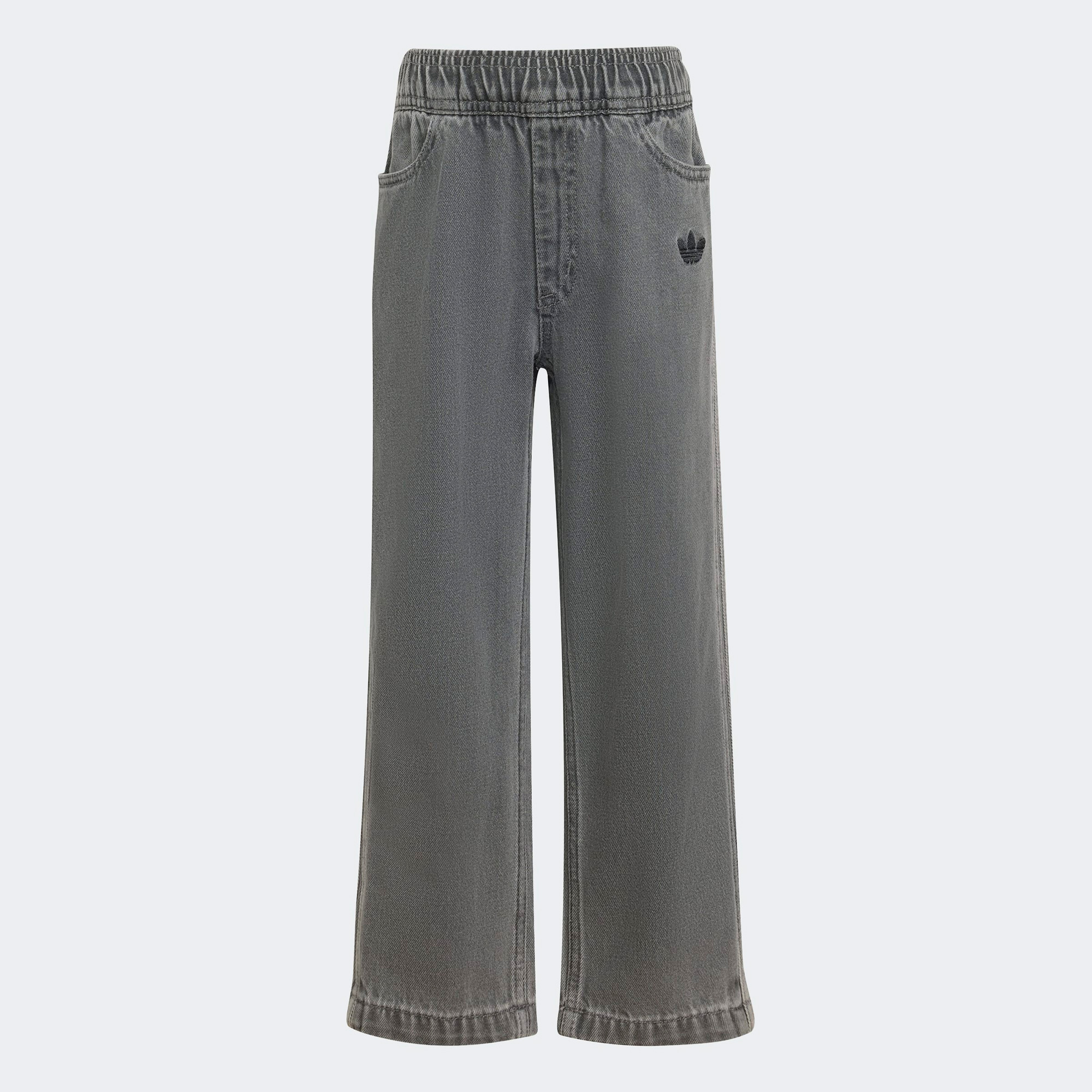 adidas Denim Crew Set Çocuk Gri Eşofman Takımı