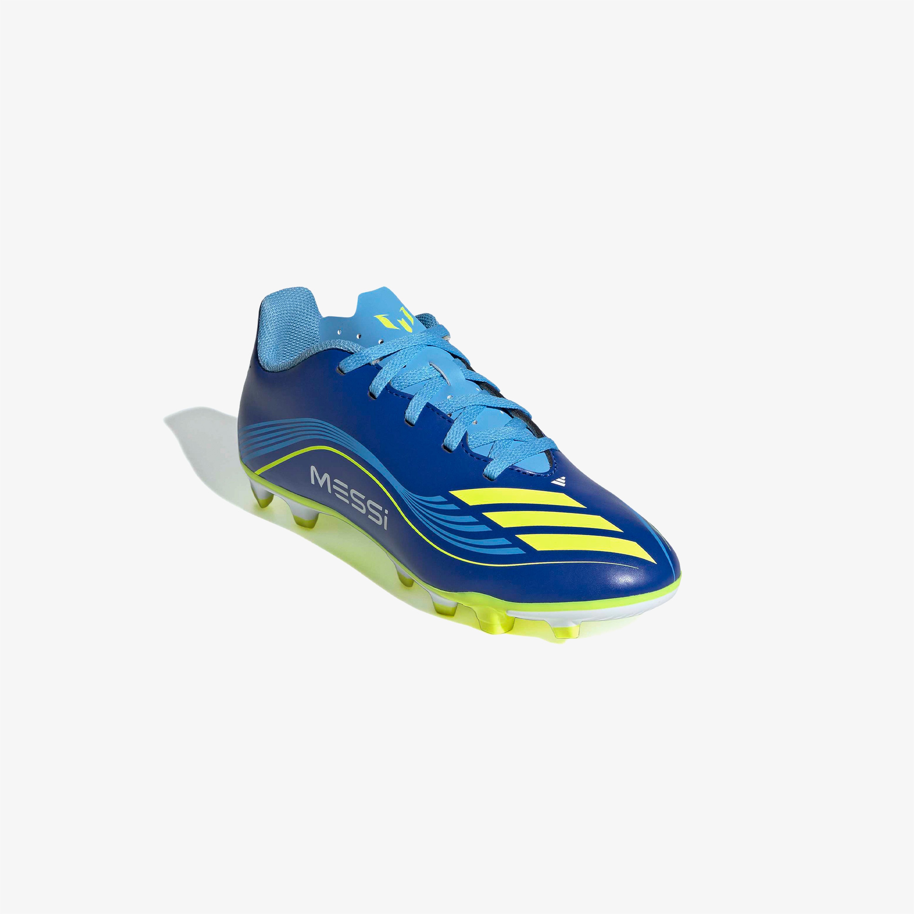 adidas F50 Messi Essential Club Çocuk Mavi Krampon