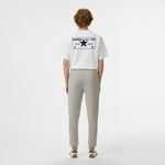 Converse Star Chevron Baskılı Erkek Oversize Fit Gri Eşofman Altı