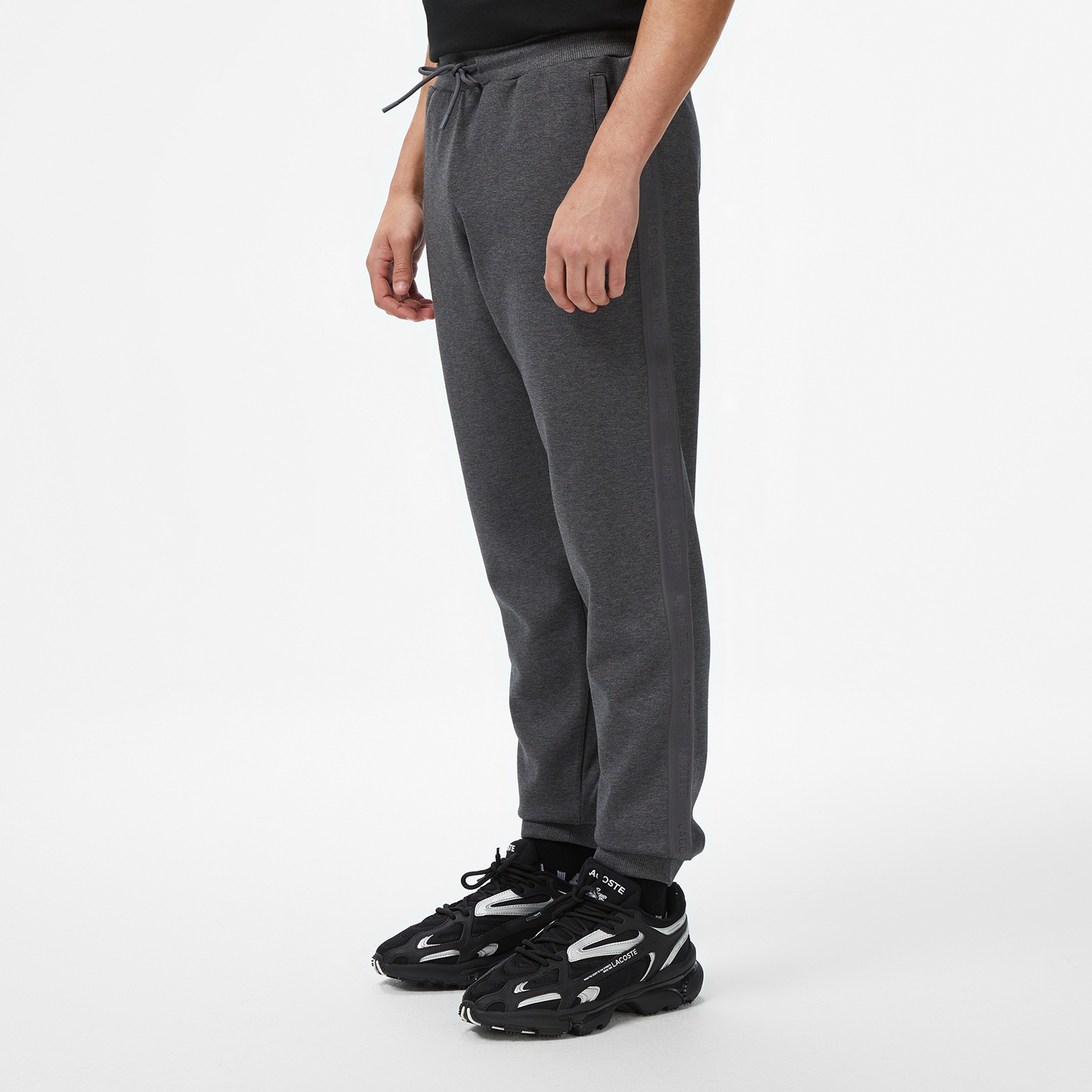 Erkek Relaxed Fit Koyu Gri Eşofman Altı