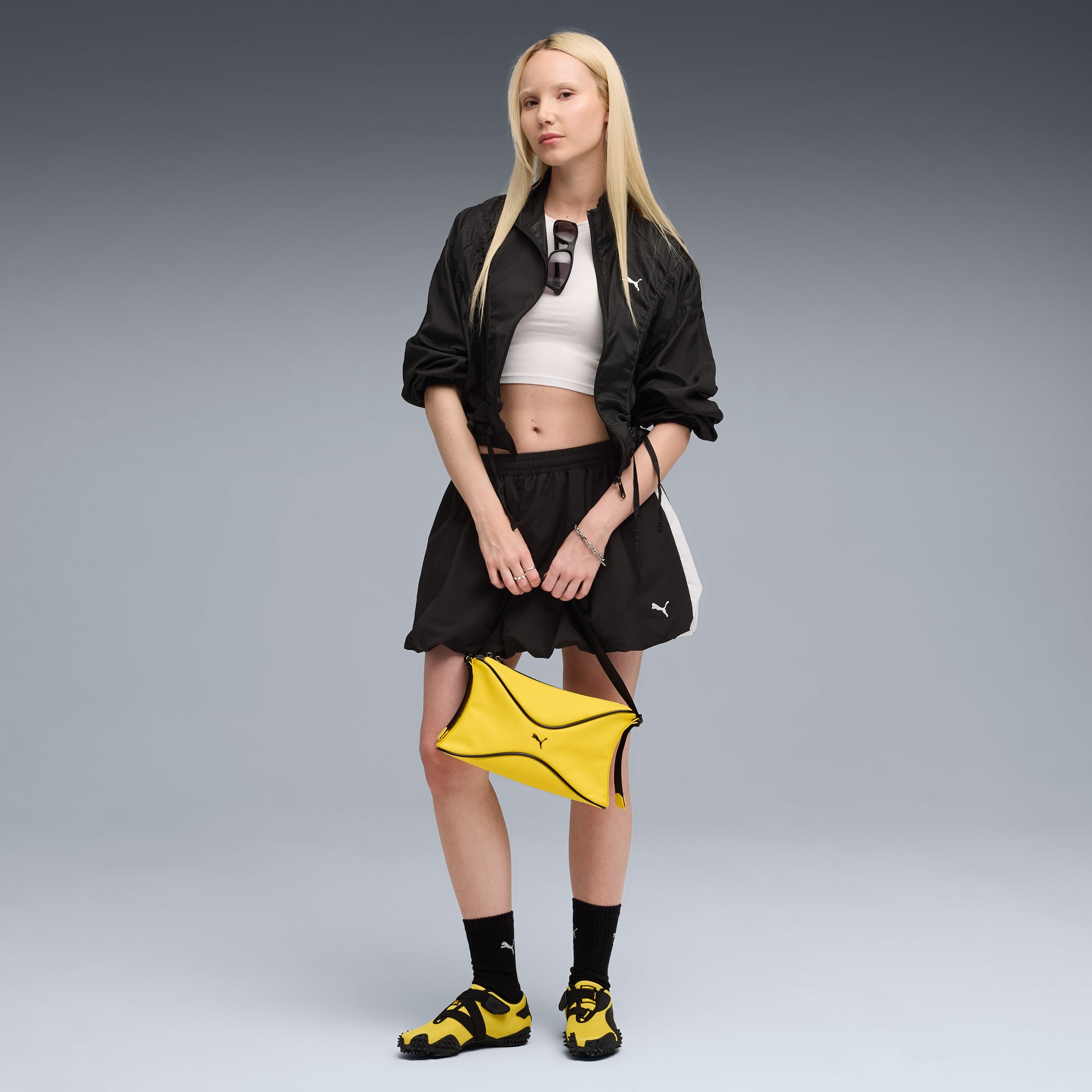 Puma Dare To Oversized Woven Kadın Siyah Ceket