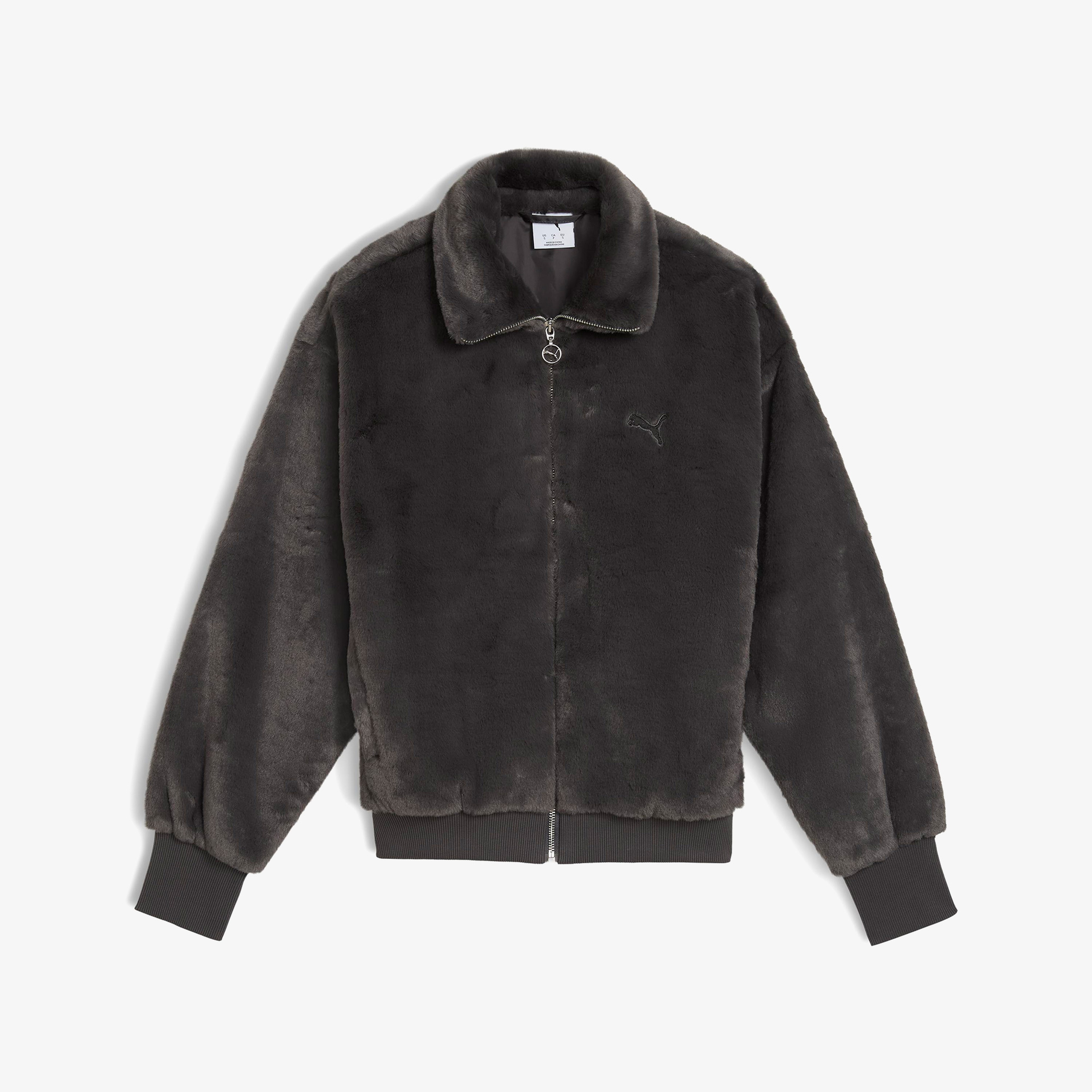 Puma Wardrobe Essentials Relaxed Kadın Gri Ceket