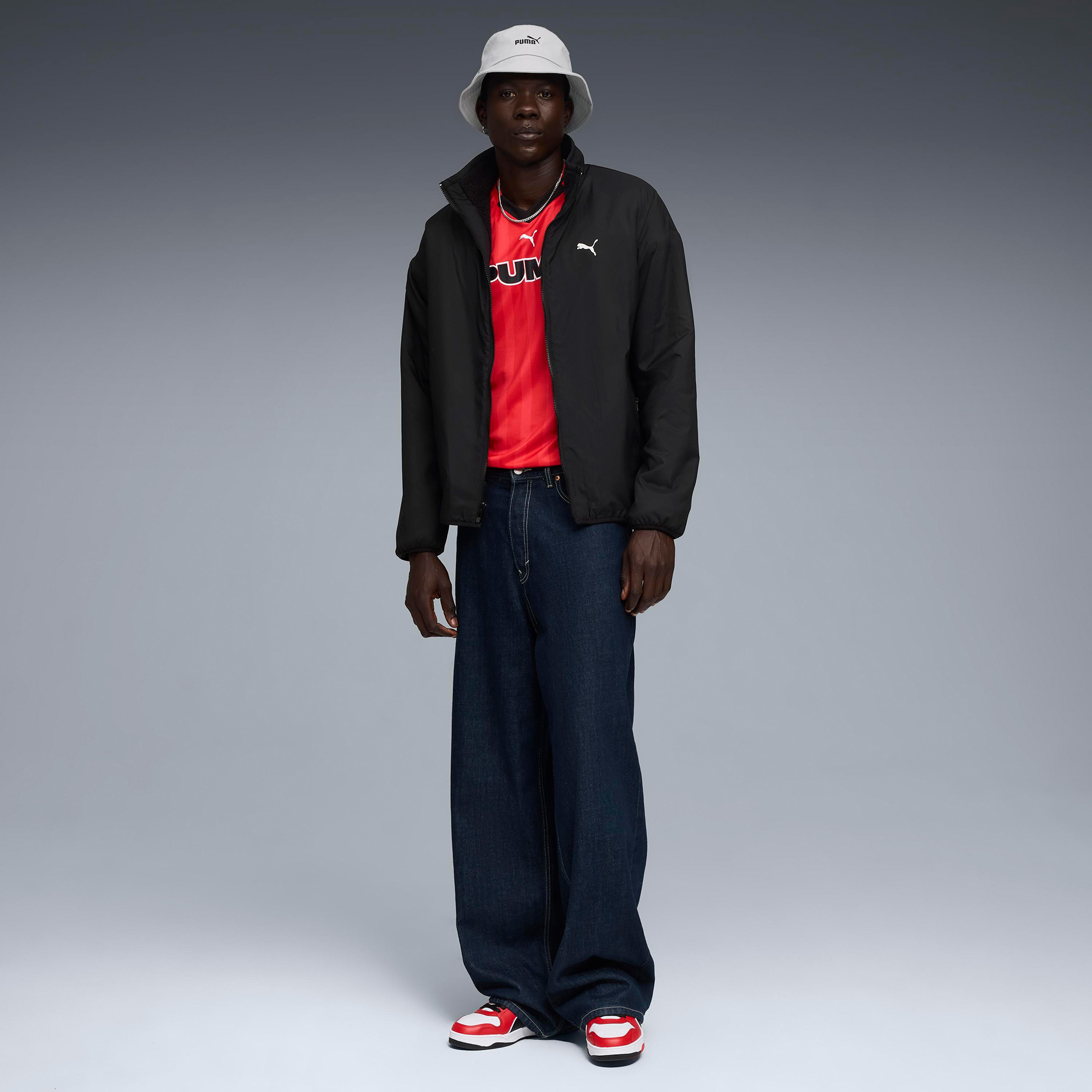 Puma Reversible Erkek Siyah Ceket