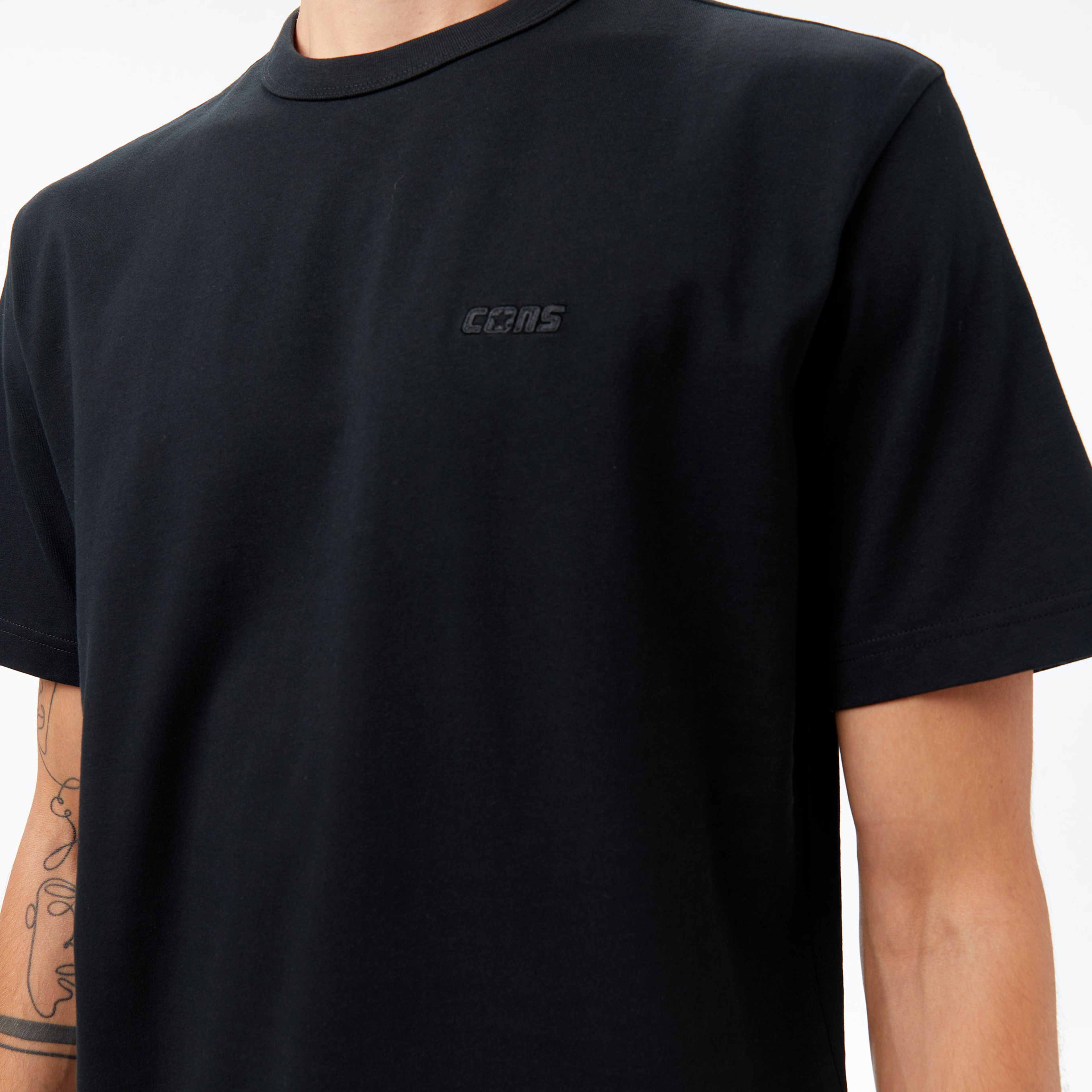 Converse Erkek Siyah T Shirt