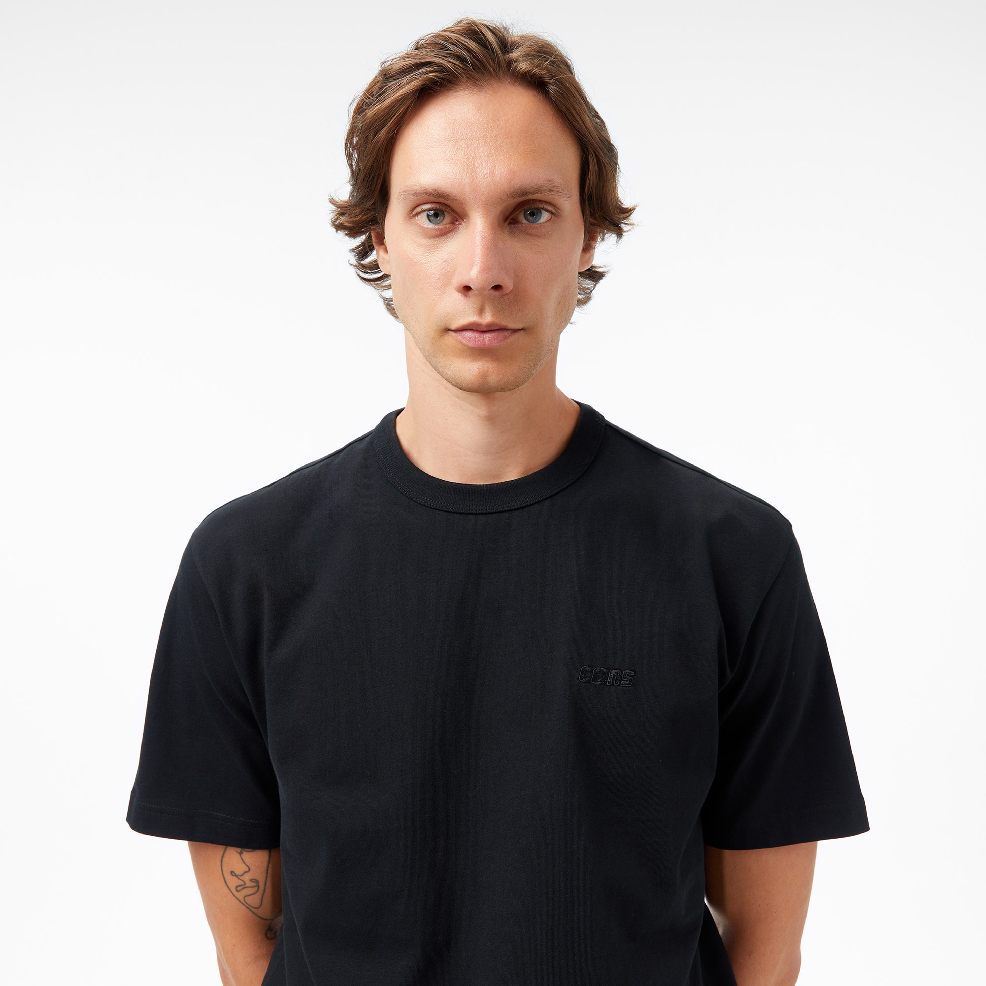 Converse Erkek Siyah T Shirt