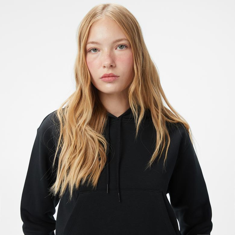 Converse Kadın Siyah Sweatshirt