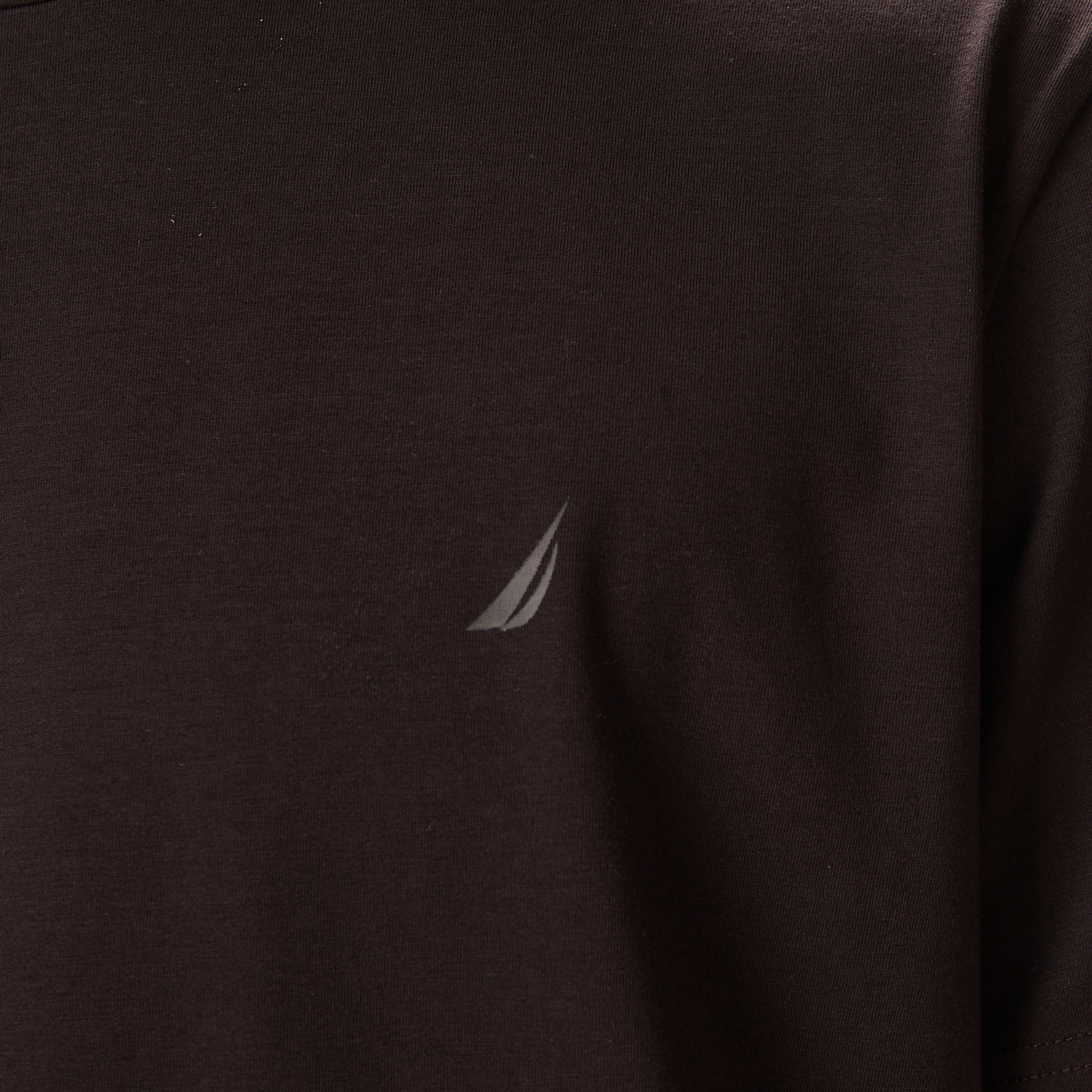 Nautica Erkek Kahverengi Classic Fit T-Shirt