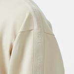 Lacoste Relaxed Fit Bisiklet Yaka Erkek Krem Sweatshirt
