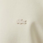 Lacoste Relaxed Fit Bisiklet Yaka Erkek Krem Sweatshirt