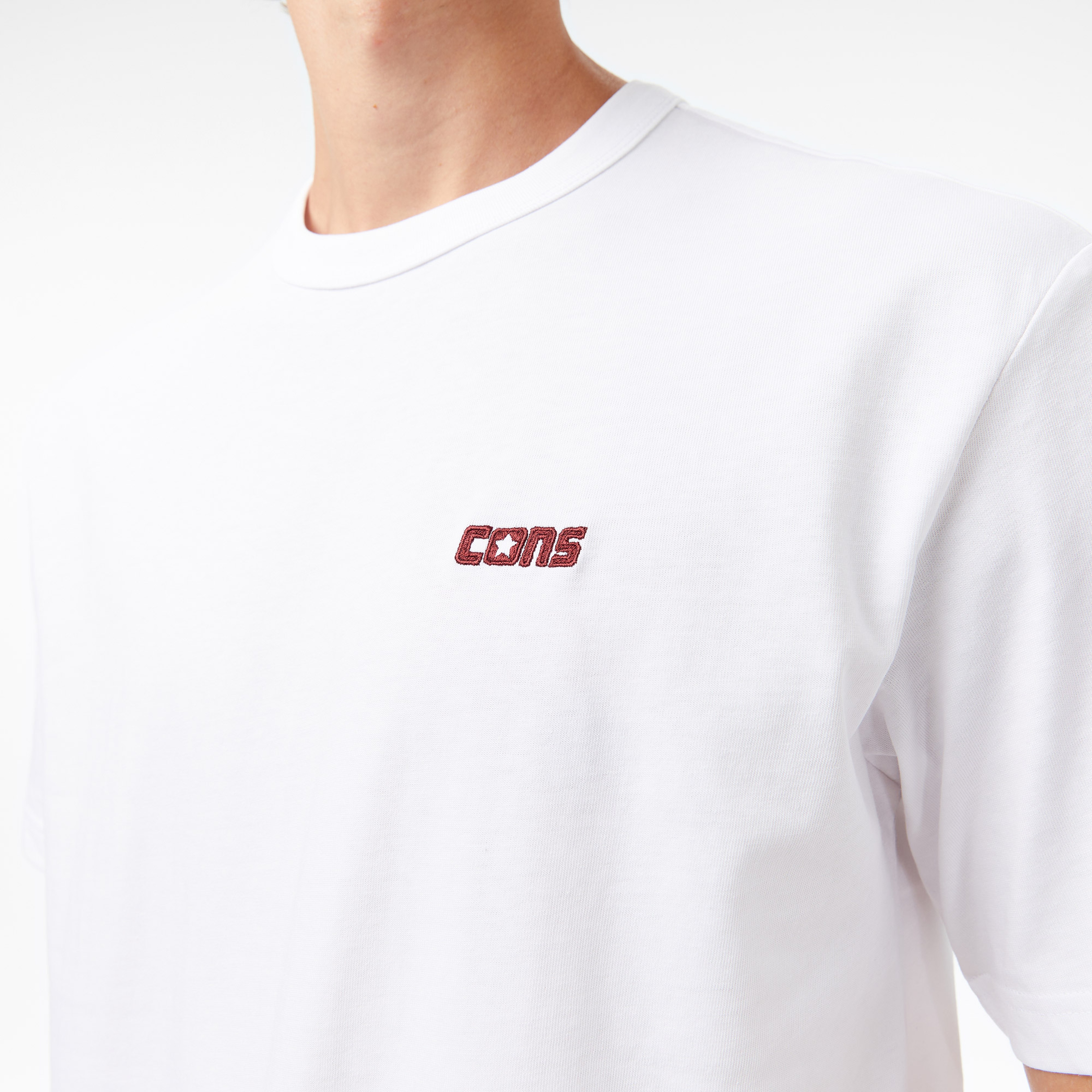 Converse Erkek Beyaz T Shirt