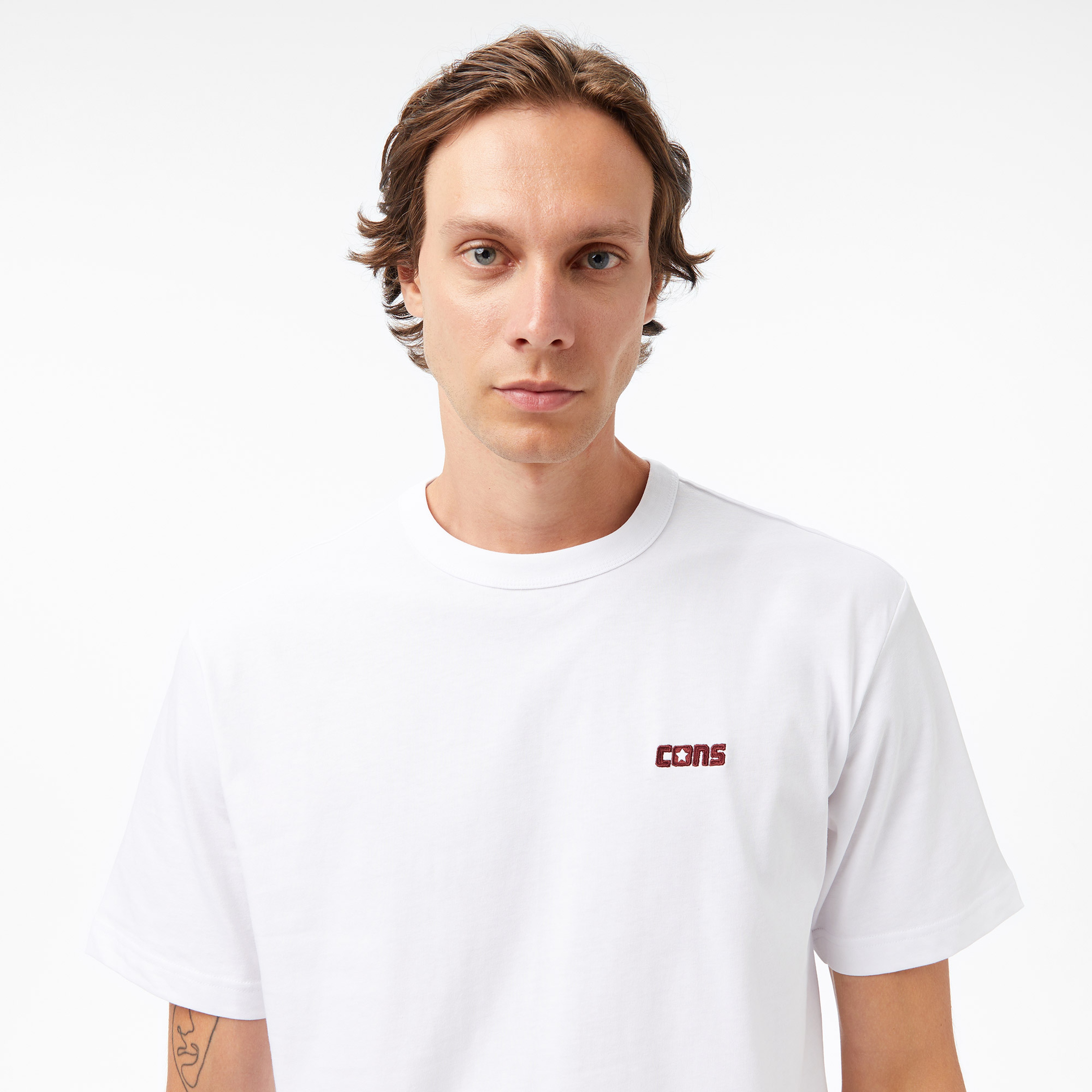 Converse Erkek Beyaz T Shirt
