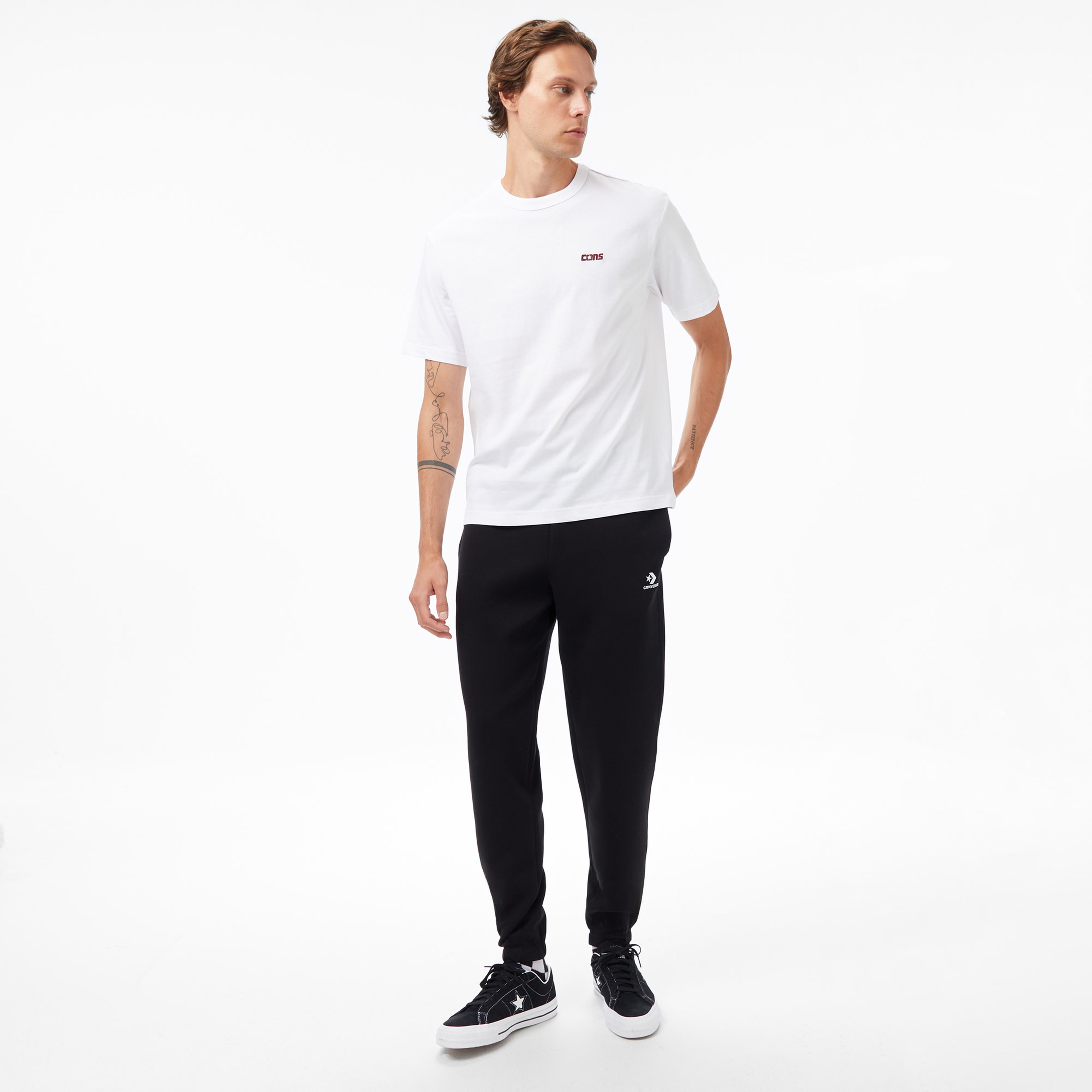 Converse Erkek Beyaz T Shirt