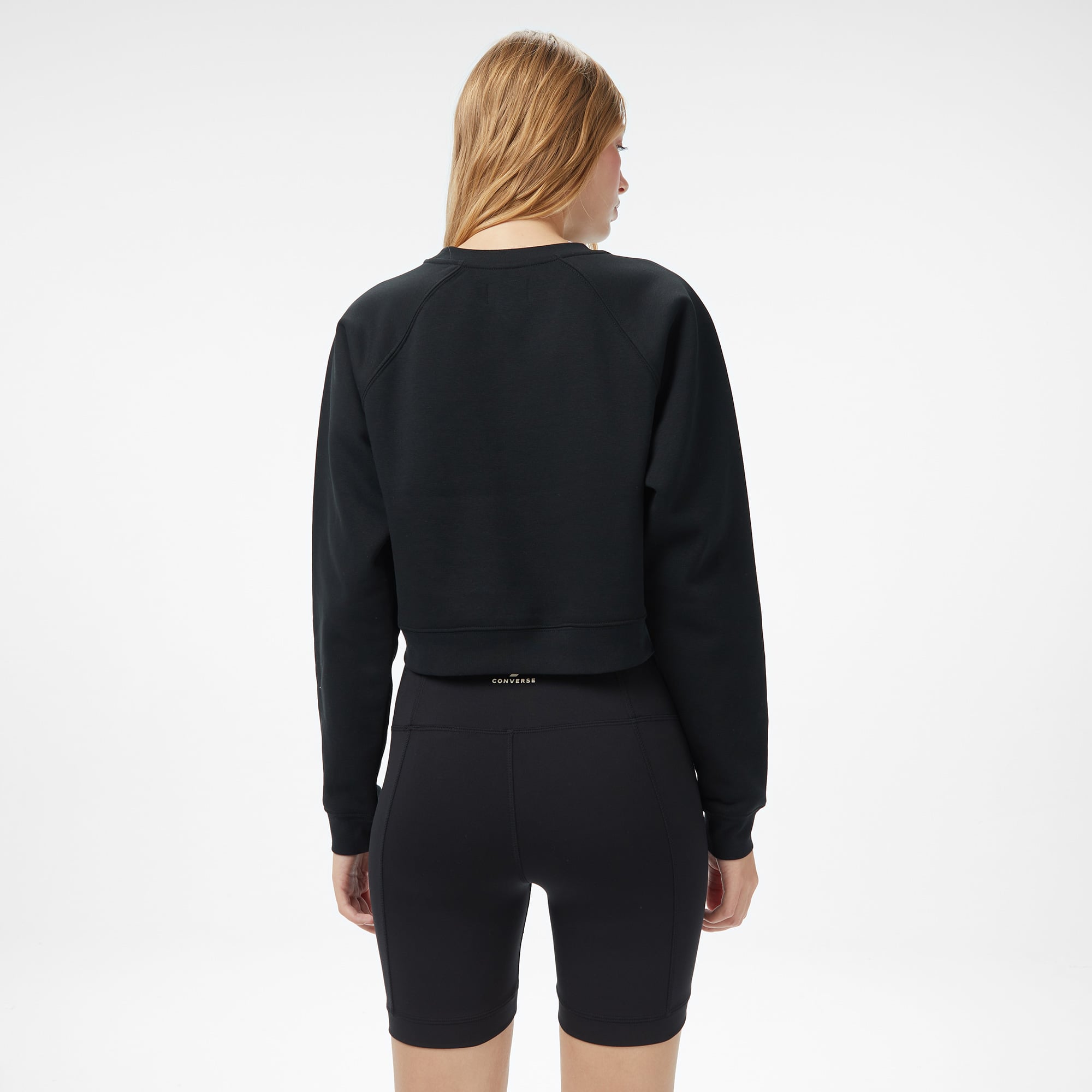 Converse Kadın Siyah Sweatshirt