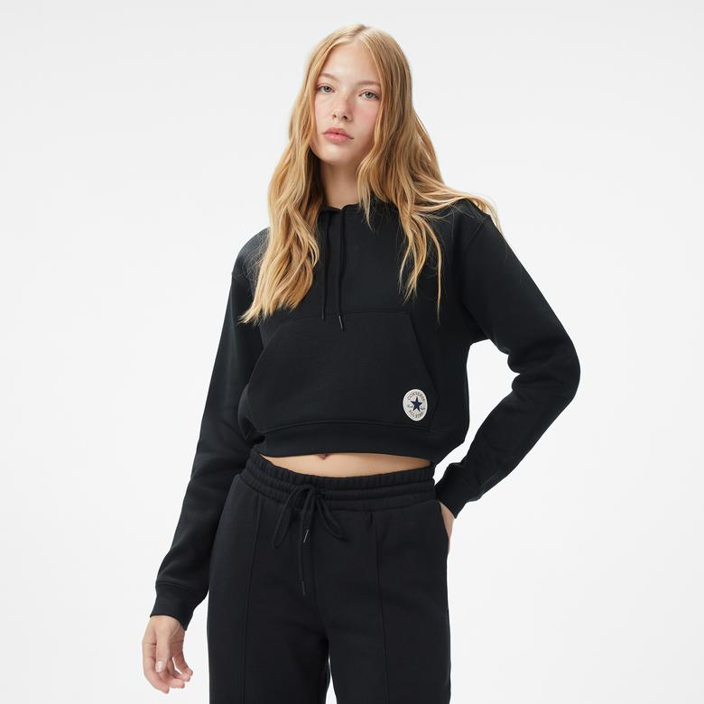 Converse Kadın Siyah Sweatshirt