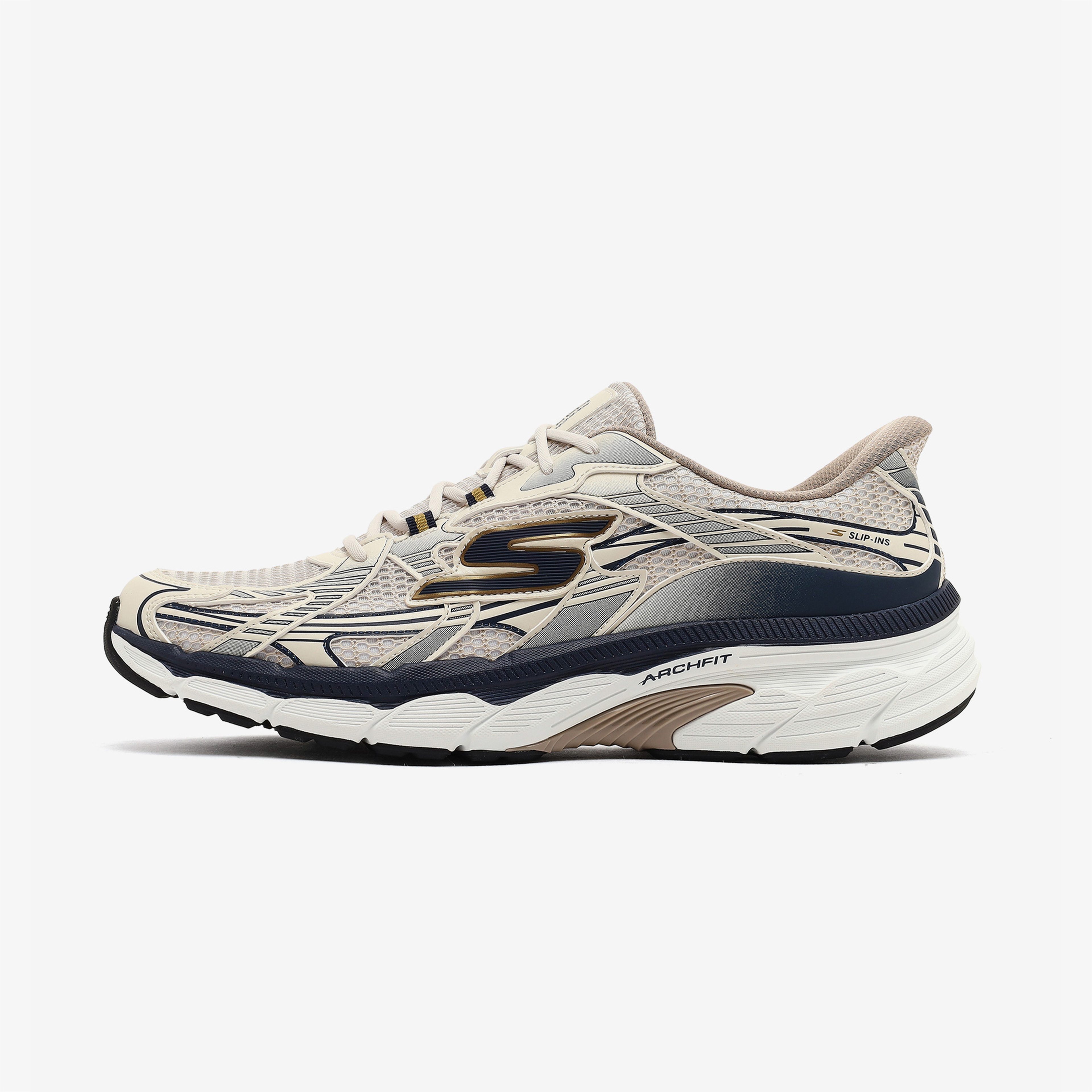 Skechers Go Run Arch Fit 2.0 Men Bej Spor Ayakkabı