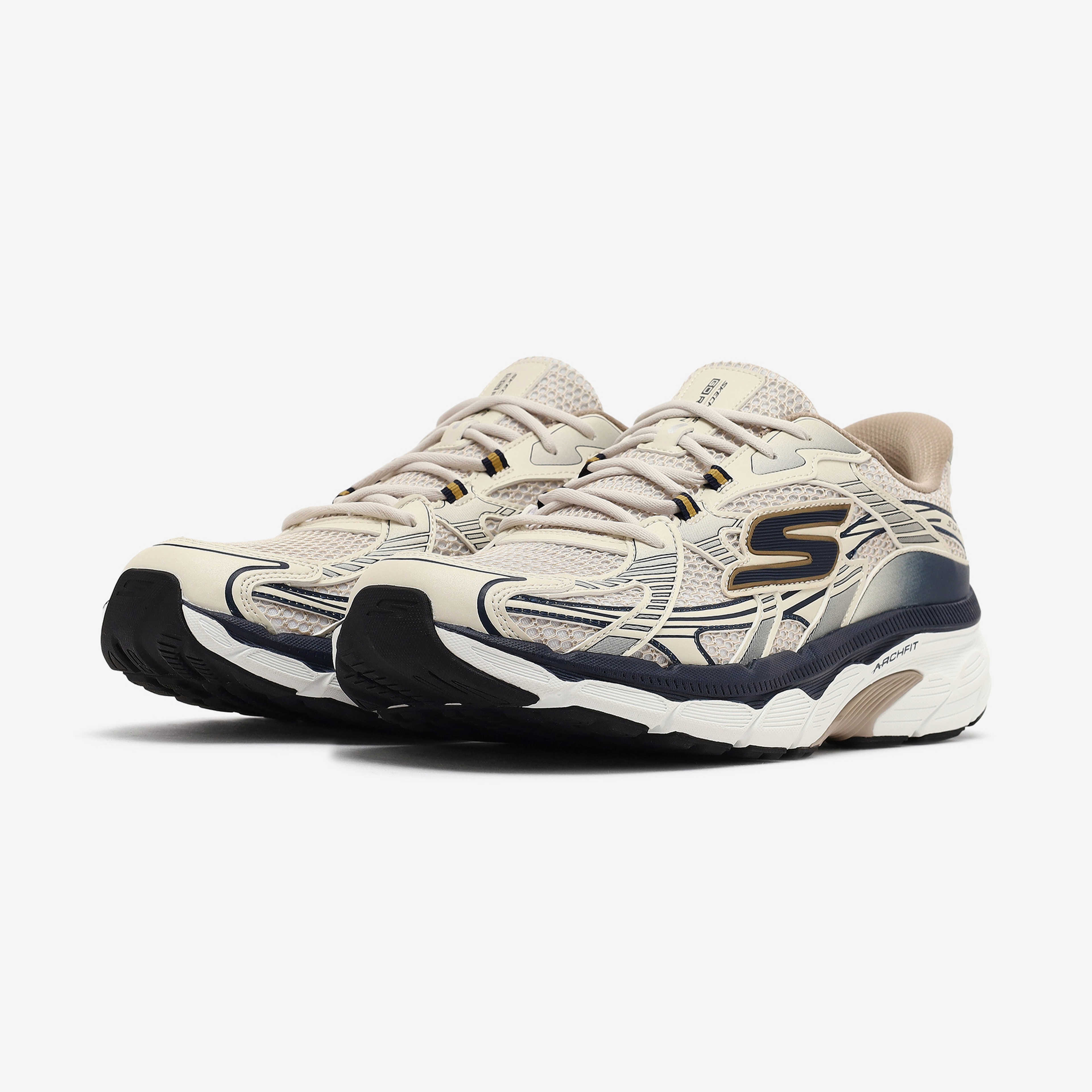 Skechers Go Run Arch Fit 2.0 Men Bej Spor Ayakkabı