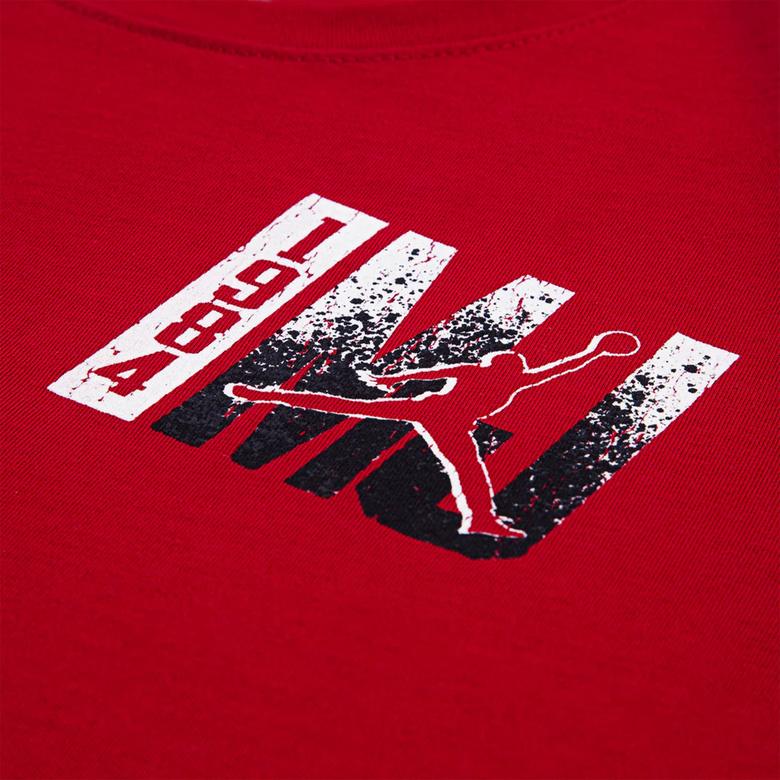 Jordan Jumpman Jordan Back Çocuk Kırmızı T-Shirt