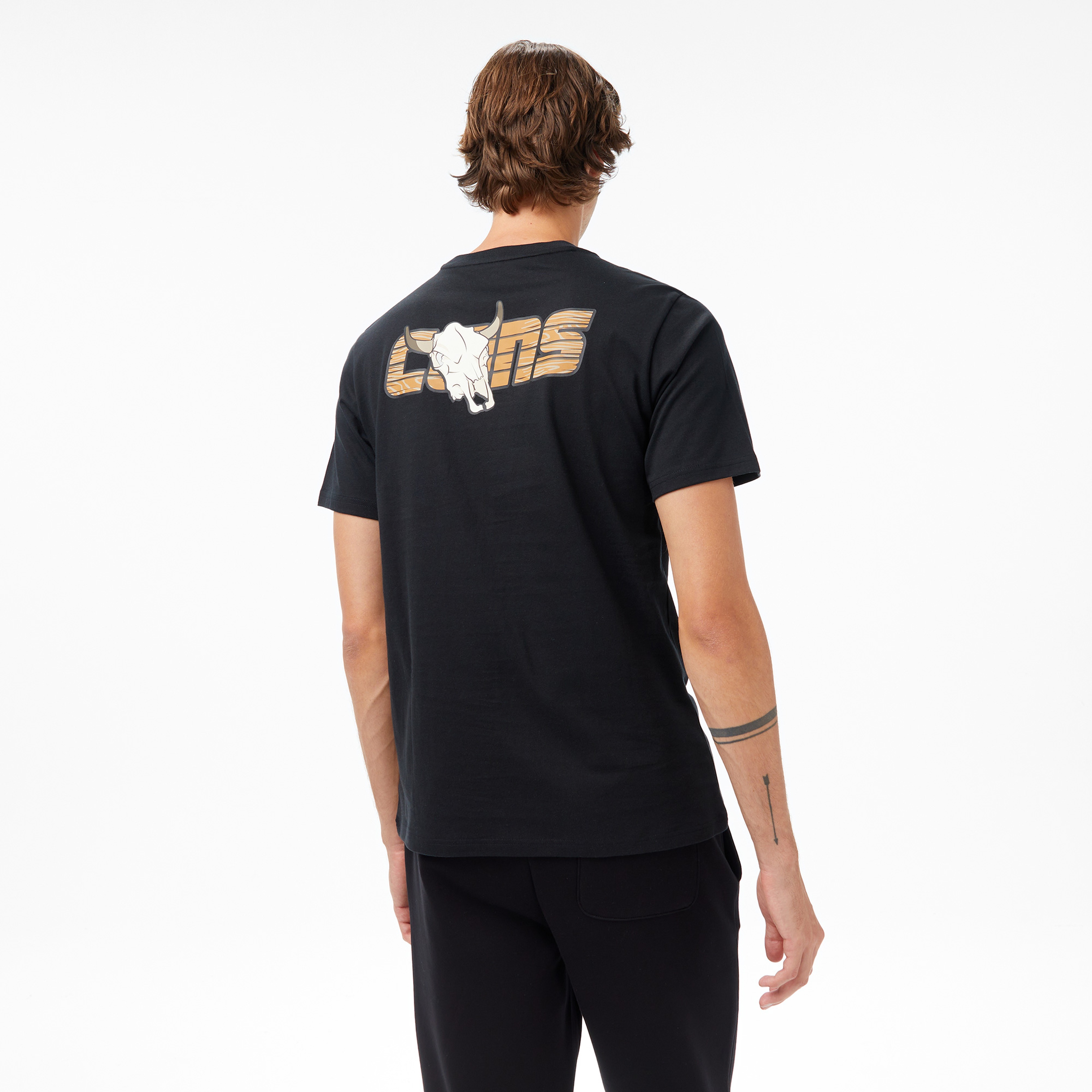 Converse Baskılı Erkek Siyah T-Shirt