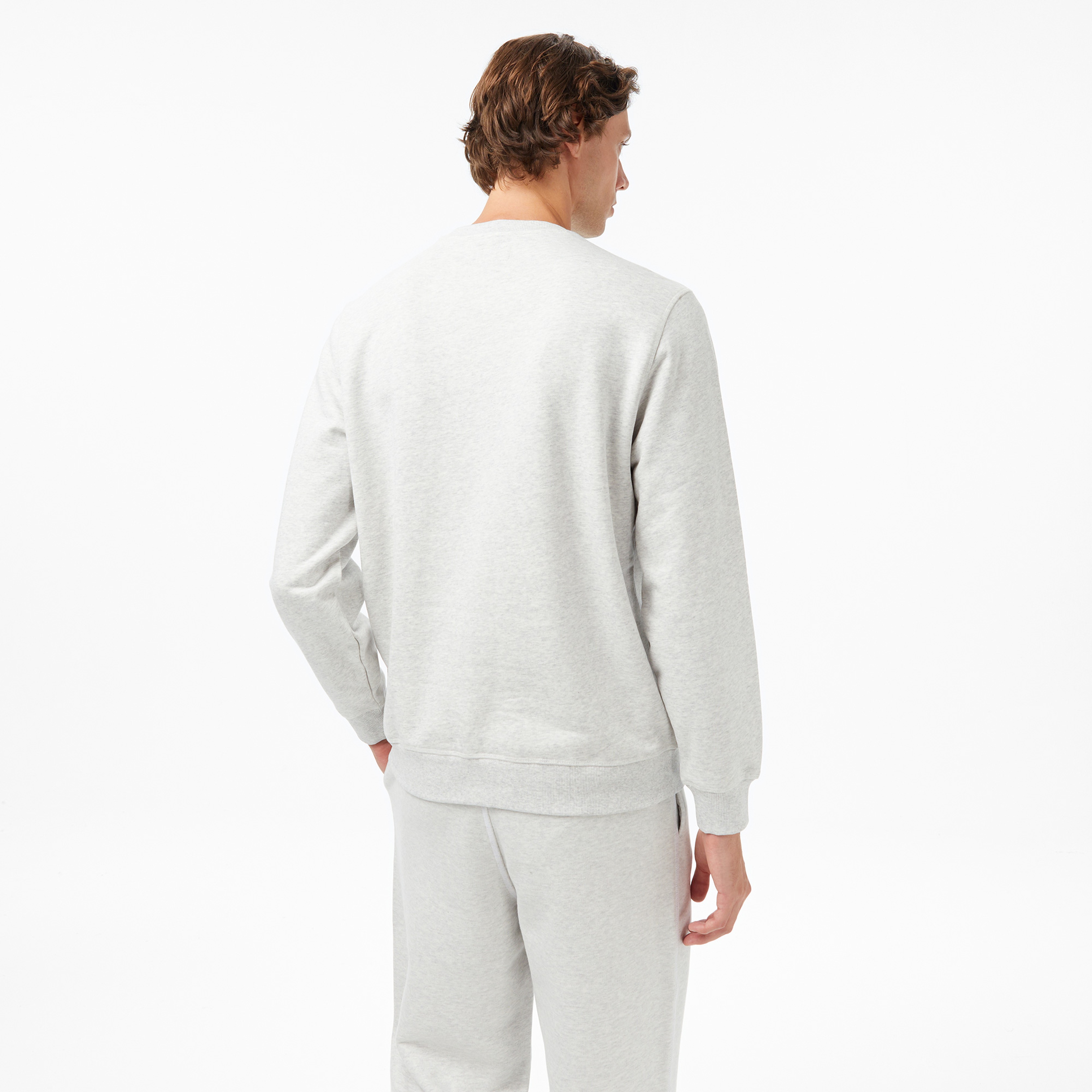 Converse Baskılı Erkek Gri Sweatshirt