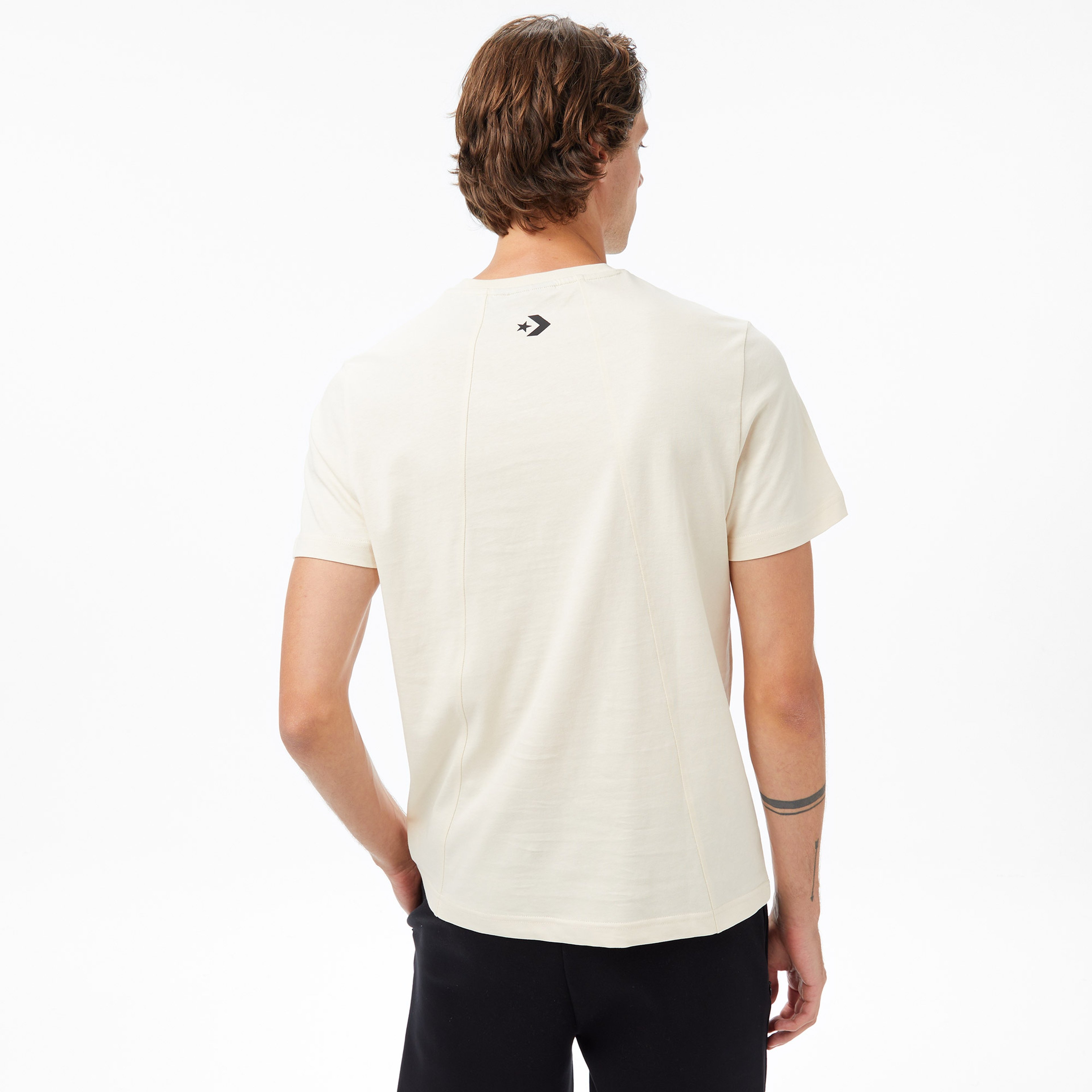 Converse Erkek Krem T Shirt