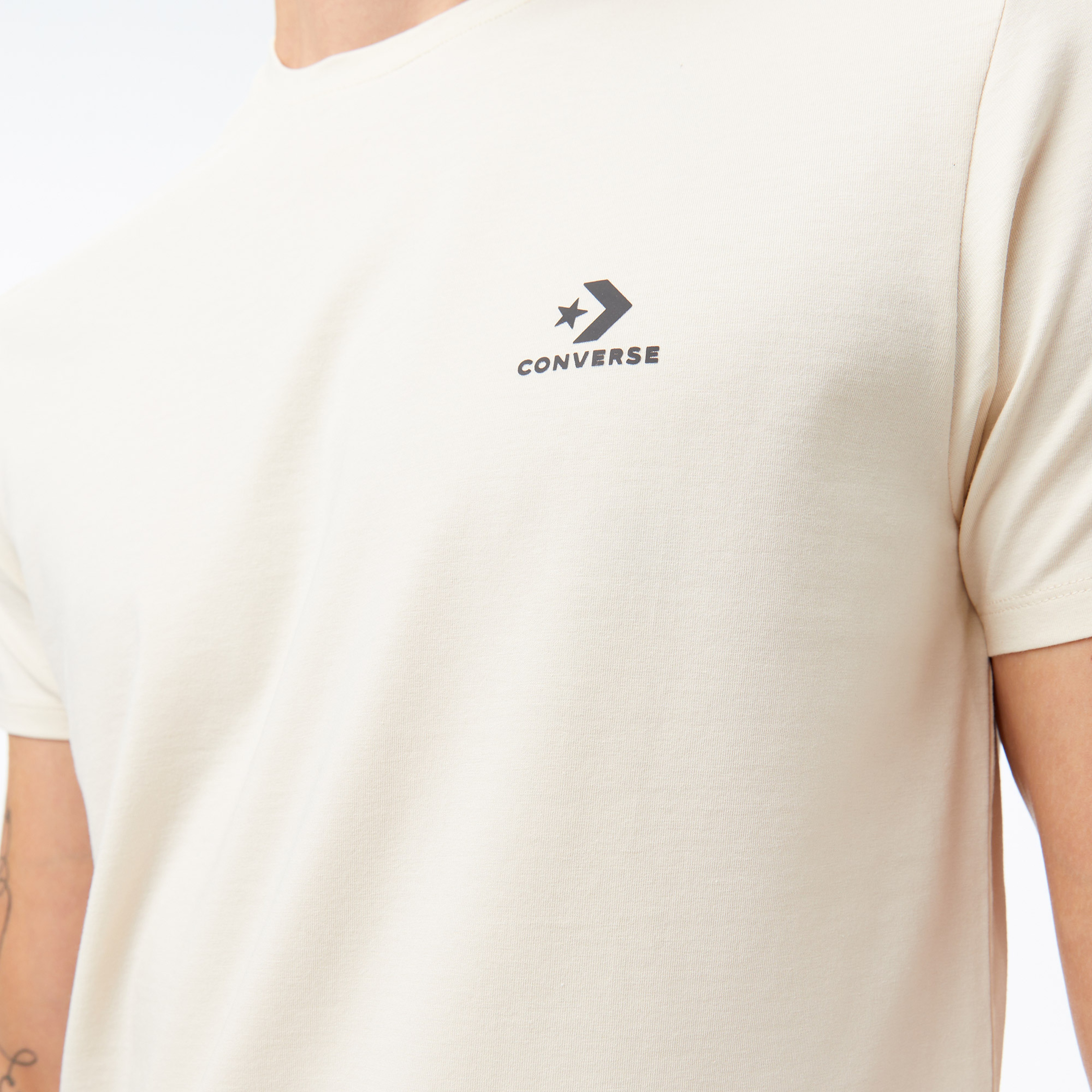 Converse Erkek Krem T Shirt