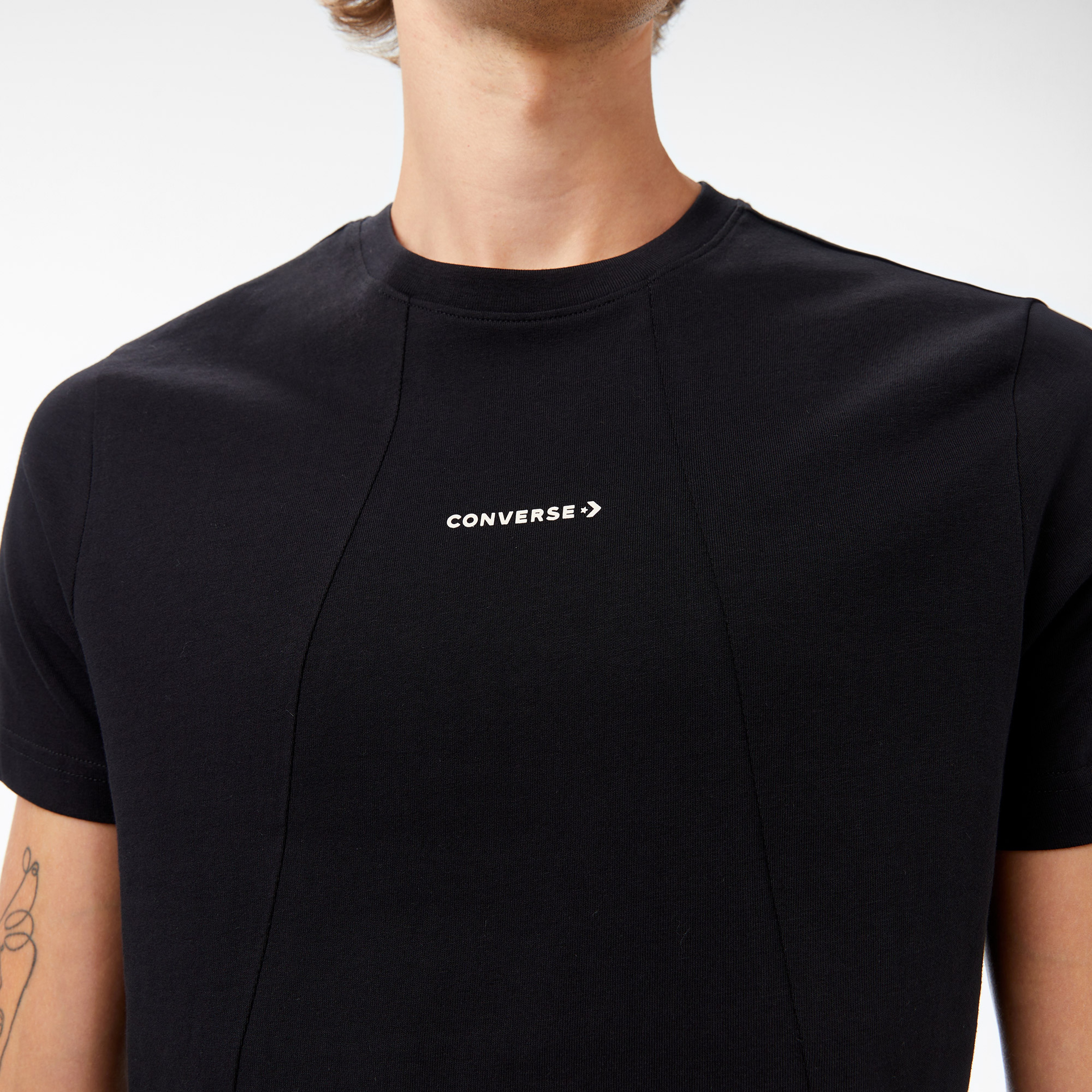 Converse Erkek Siyah T Shirt