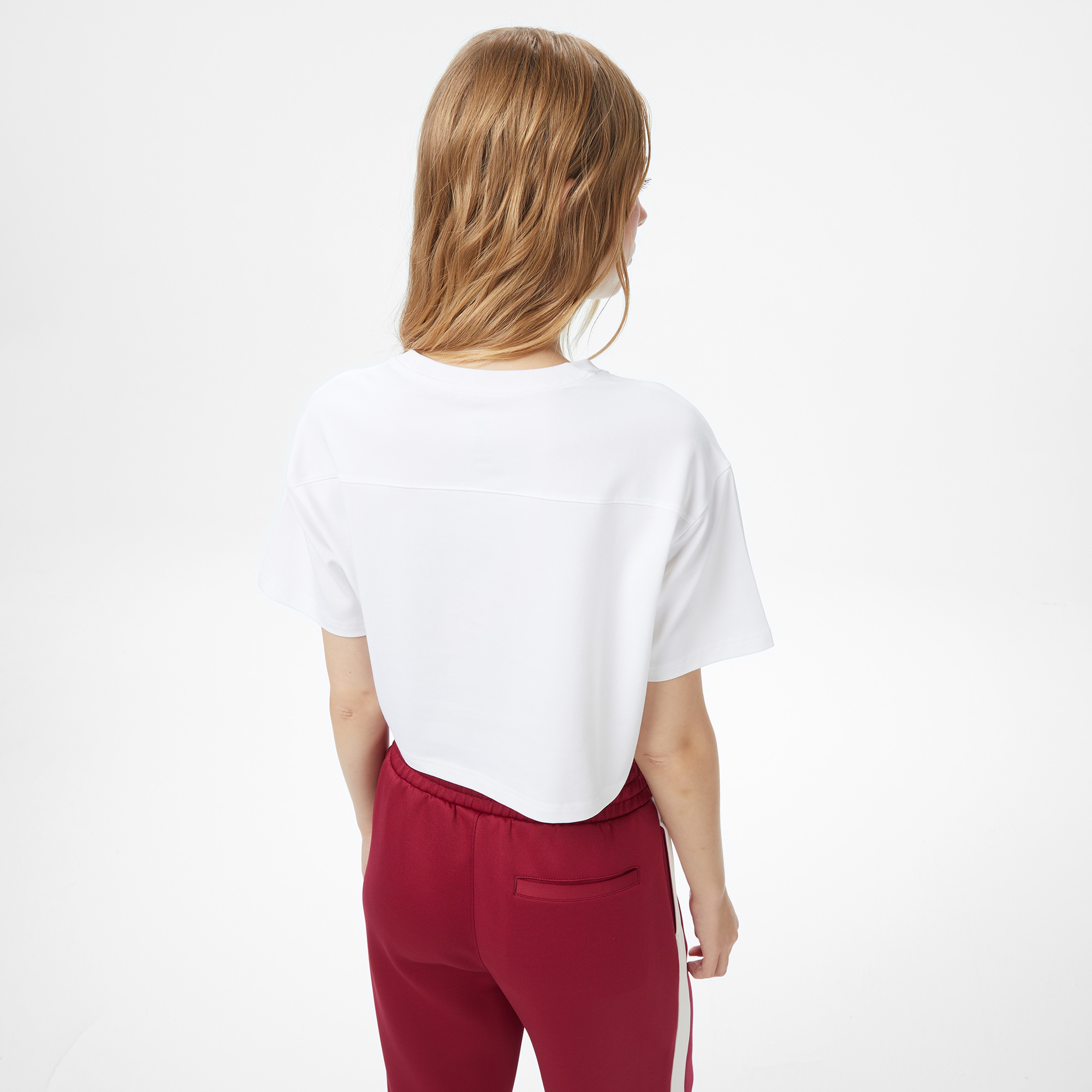 Converse Baskılı Kadın Beyaz T-Shirt