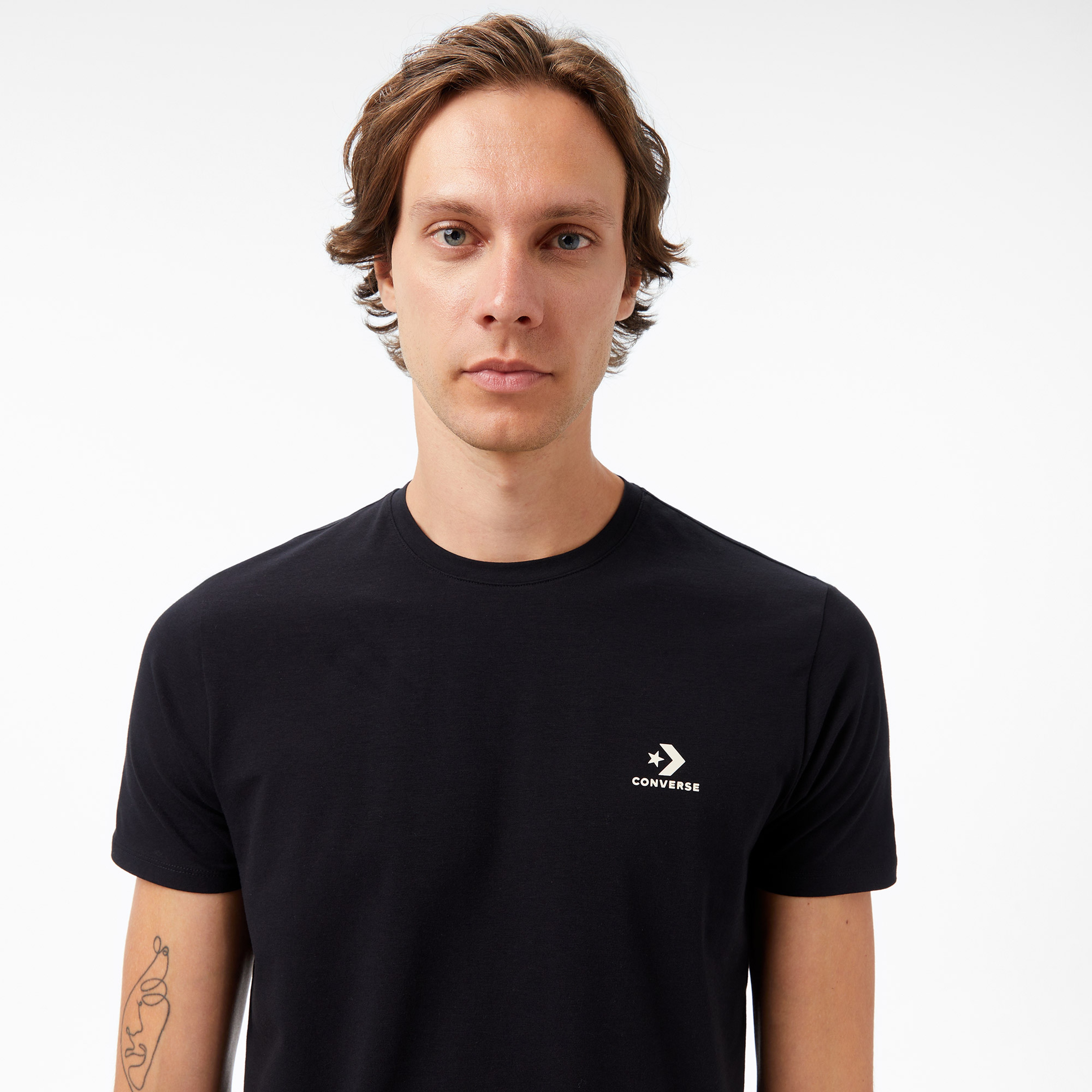 Converse Erkek Siyah T Shirt