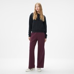 Converse Baskılı Kadın Siyah Sweatshirt