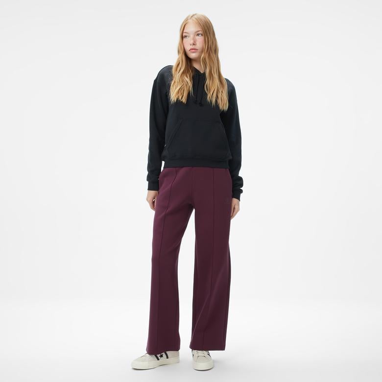 Converse Baskılı Kadın Siyah Sweatshirt