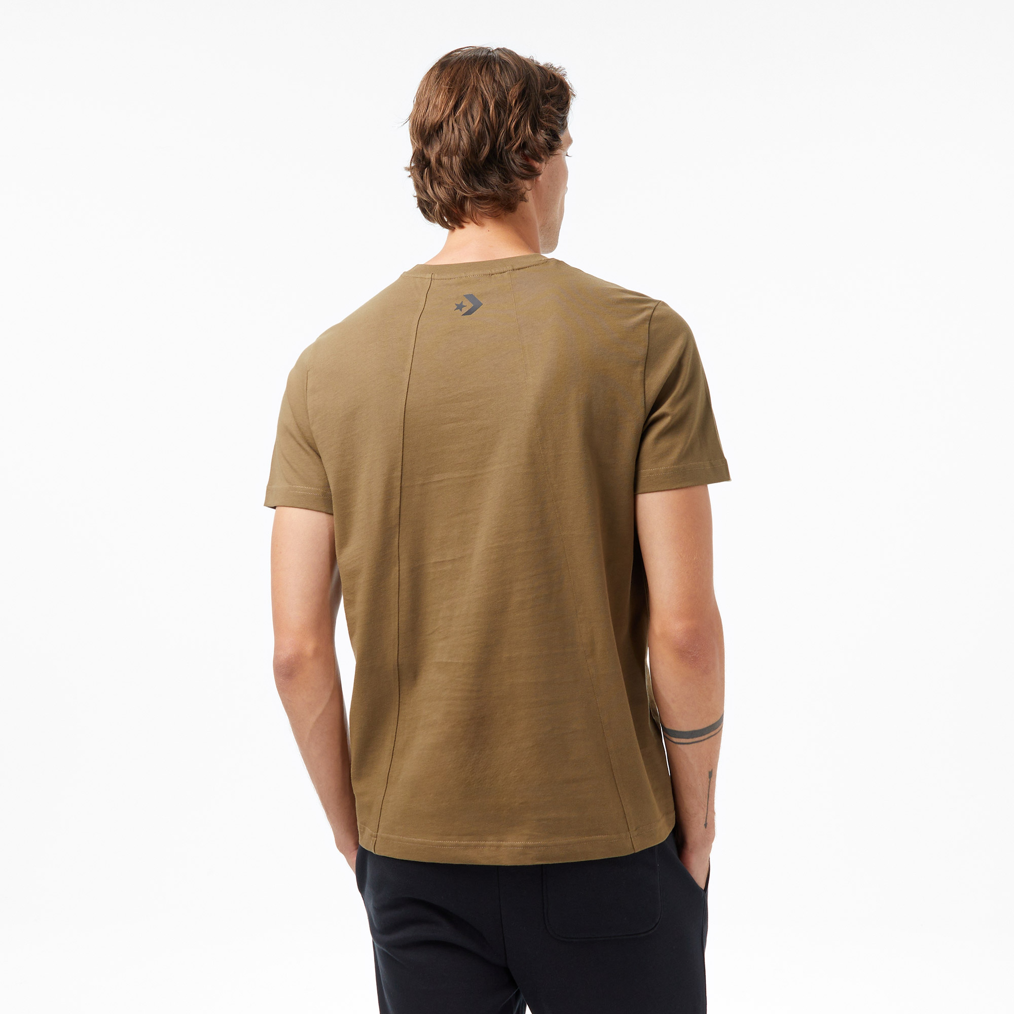 Converse Erkek Haki T Shirt