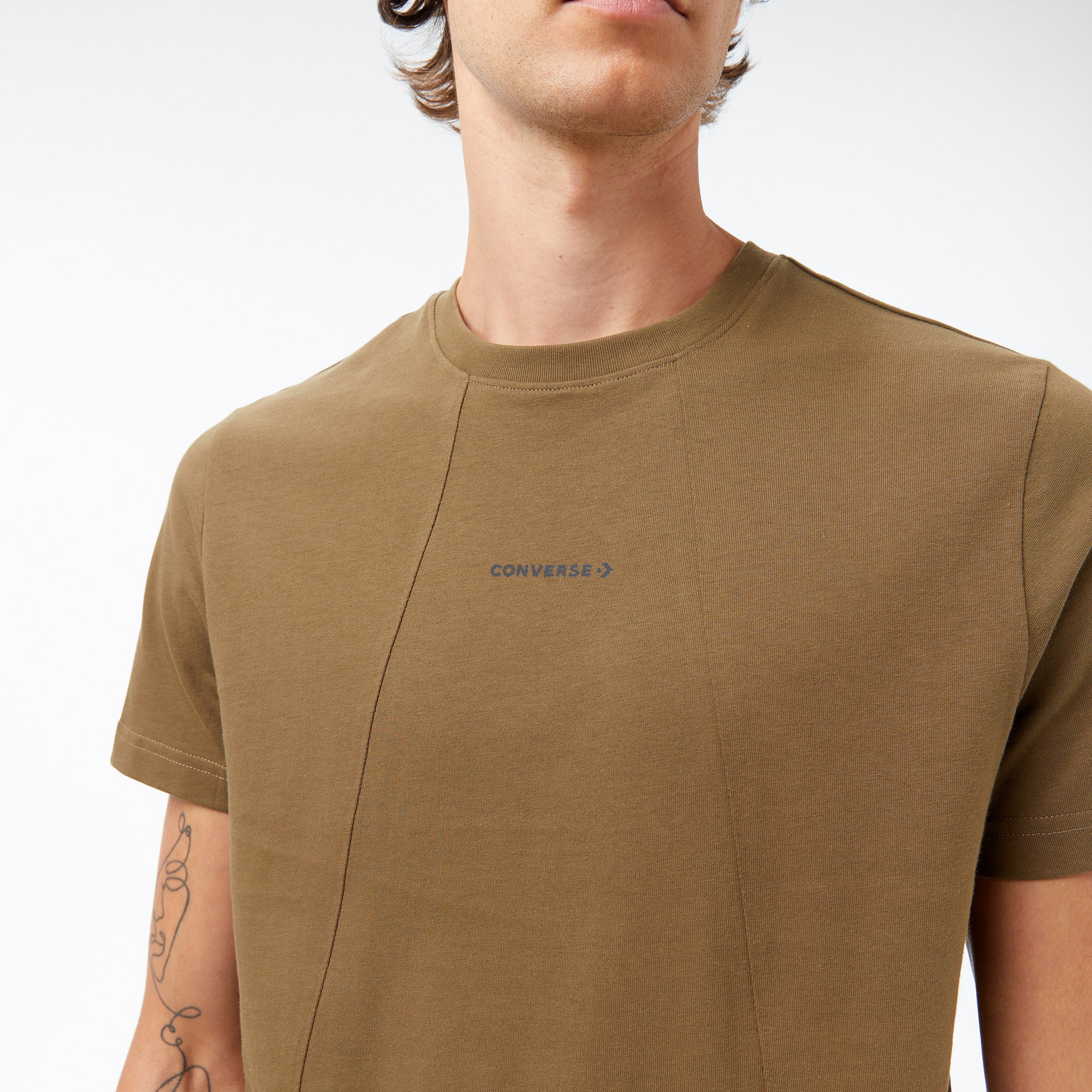 Converse Erkek Haki T Shirt