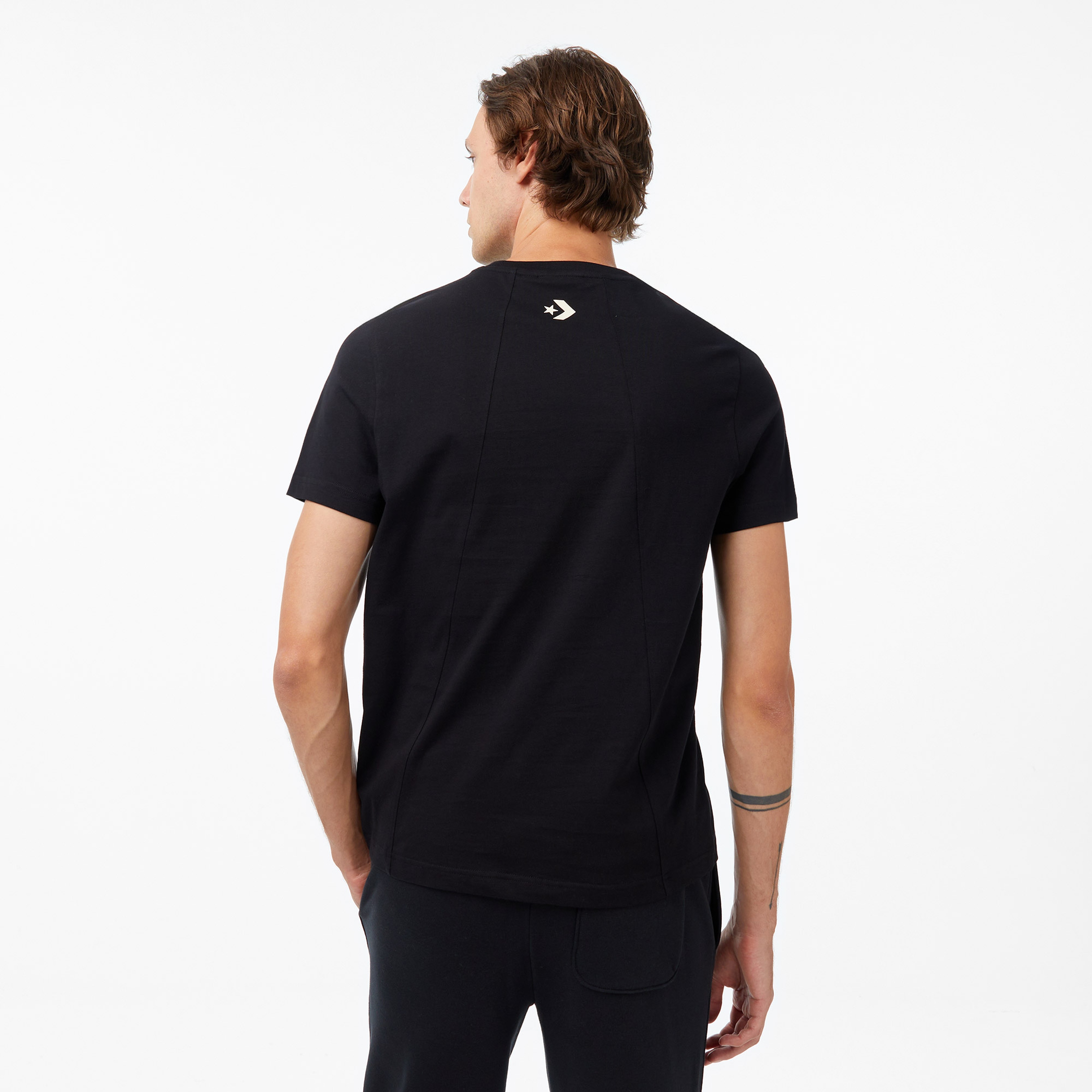 Converse Erkek Siyah T Shirt